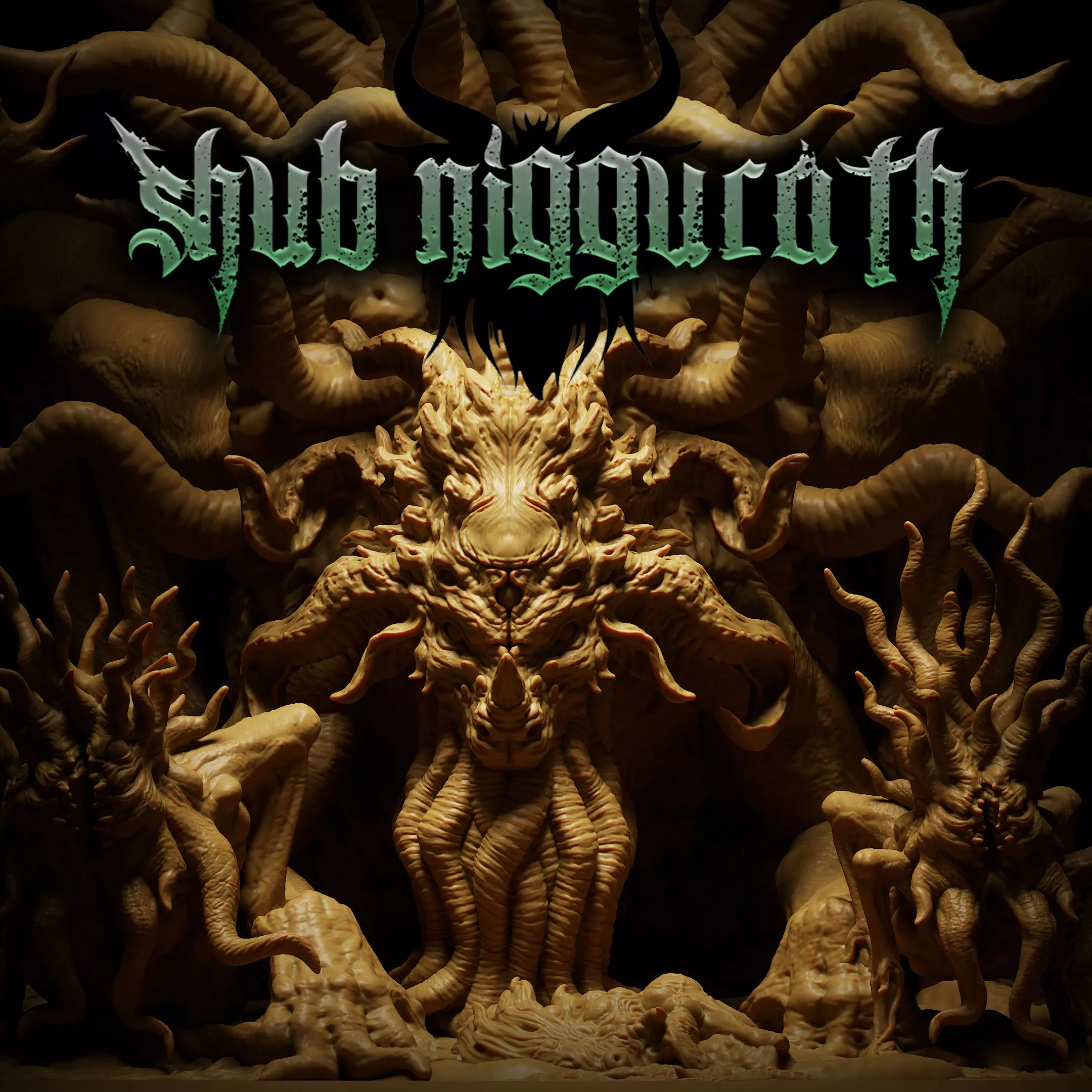 Shub Niggurath The Black Goat of the Woods with a Thousand Young 3D print model_0