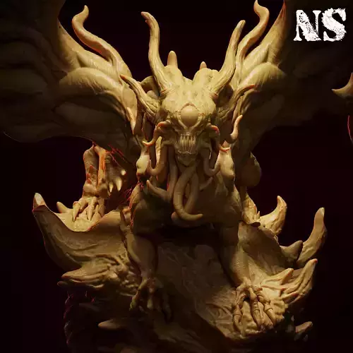 Eldritch Dragon Tribe Welcome Model 3D print model