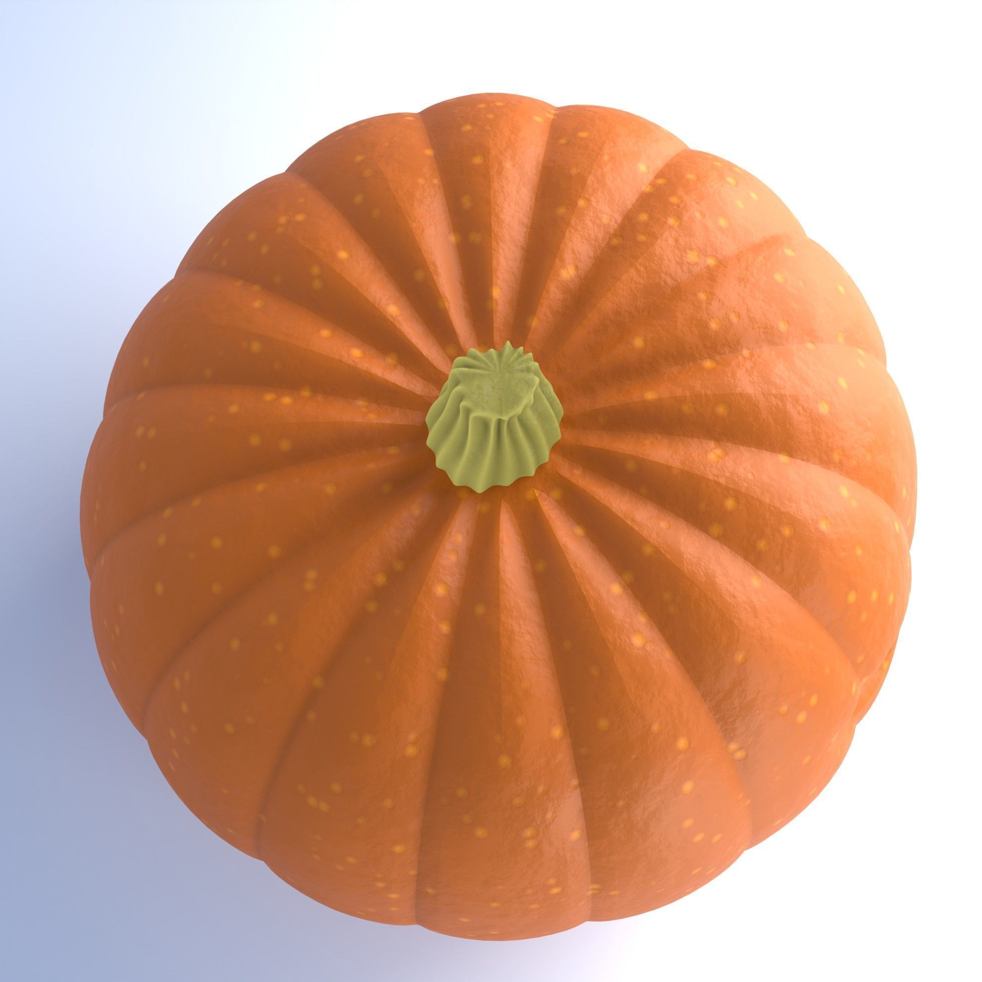 Halloween pumpkin 3D model_1
