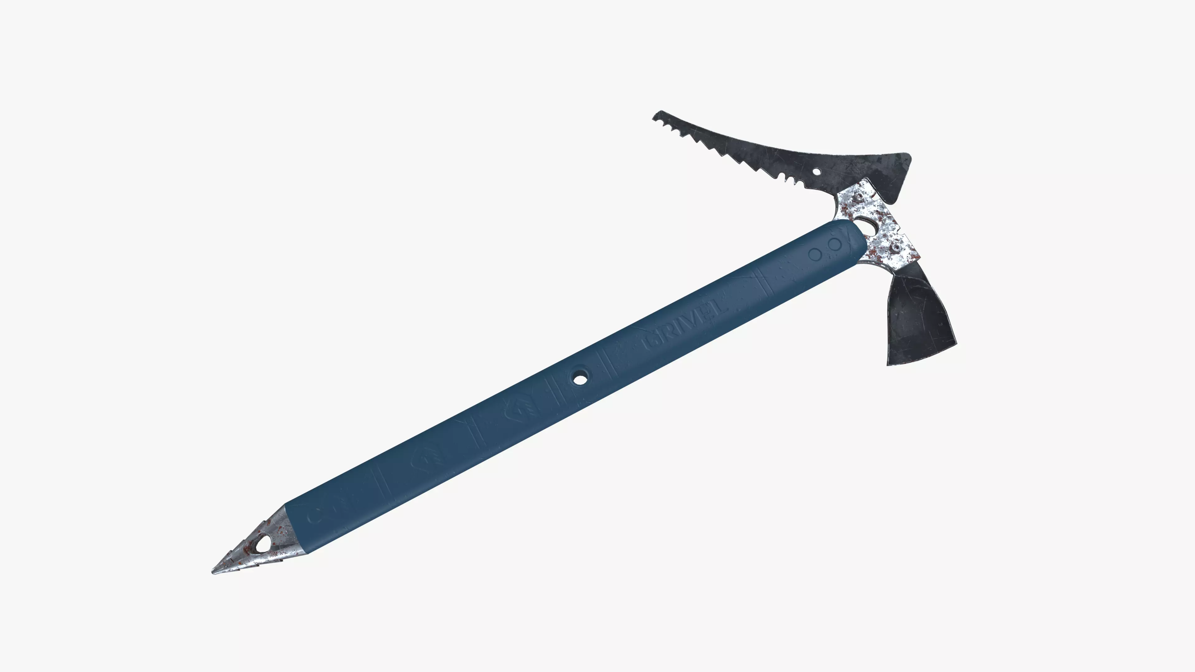 Ice axe 3D model_0