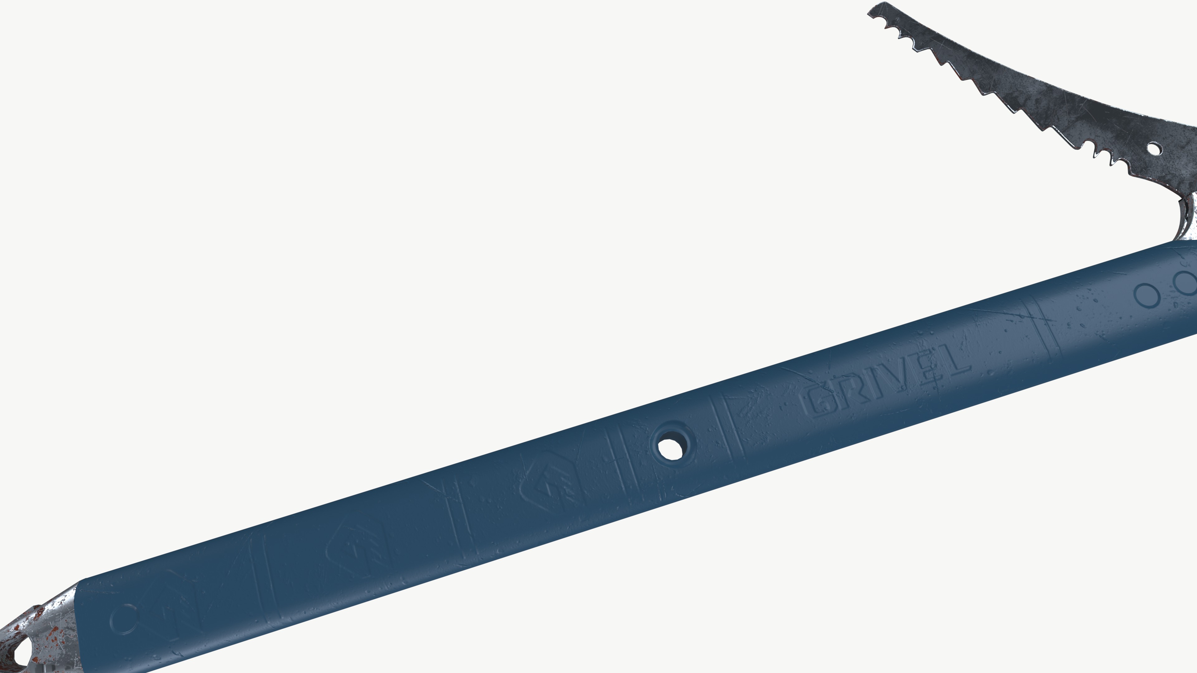 Ice axe 3D model_5