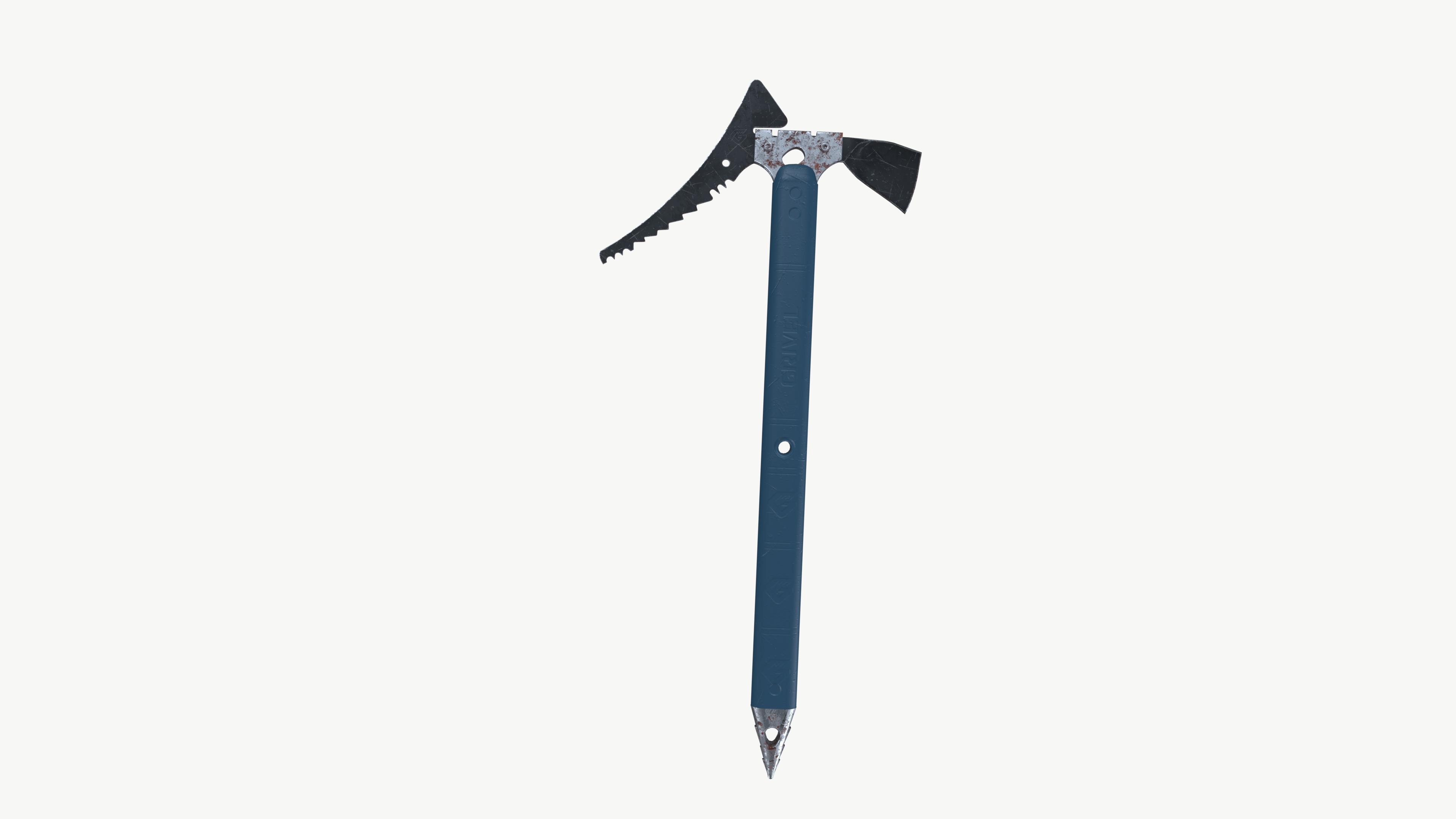 Ice axe 3D model_7
