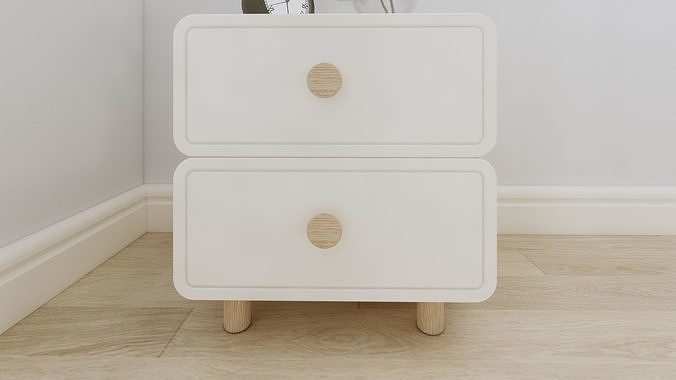  Benna Bedside Table   3D model