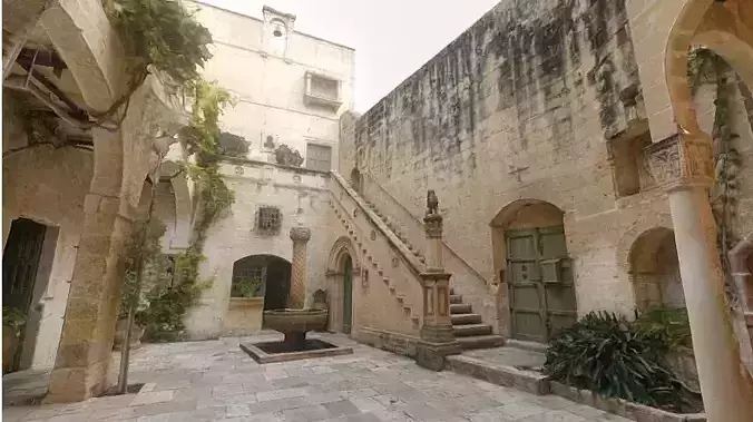 Palazzo Falson Courtyard