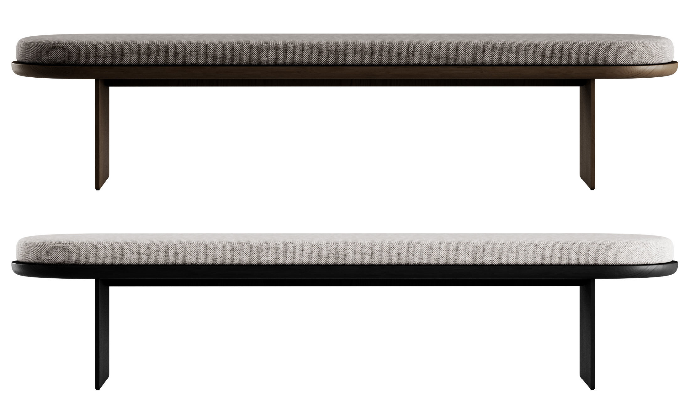 Sensei Bench By Gallotti Radice 3D model_13