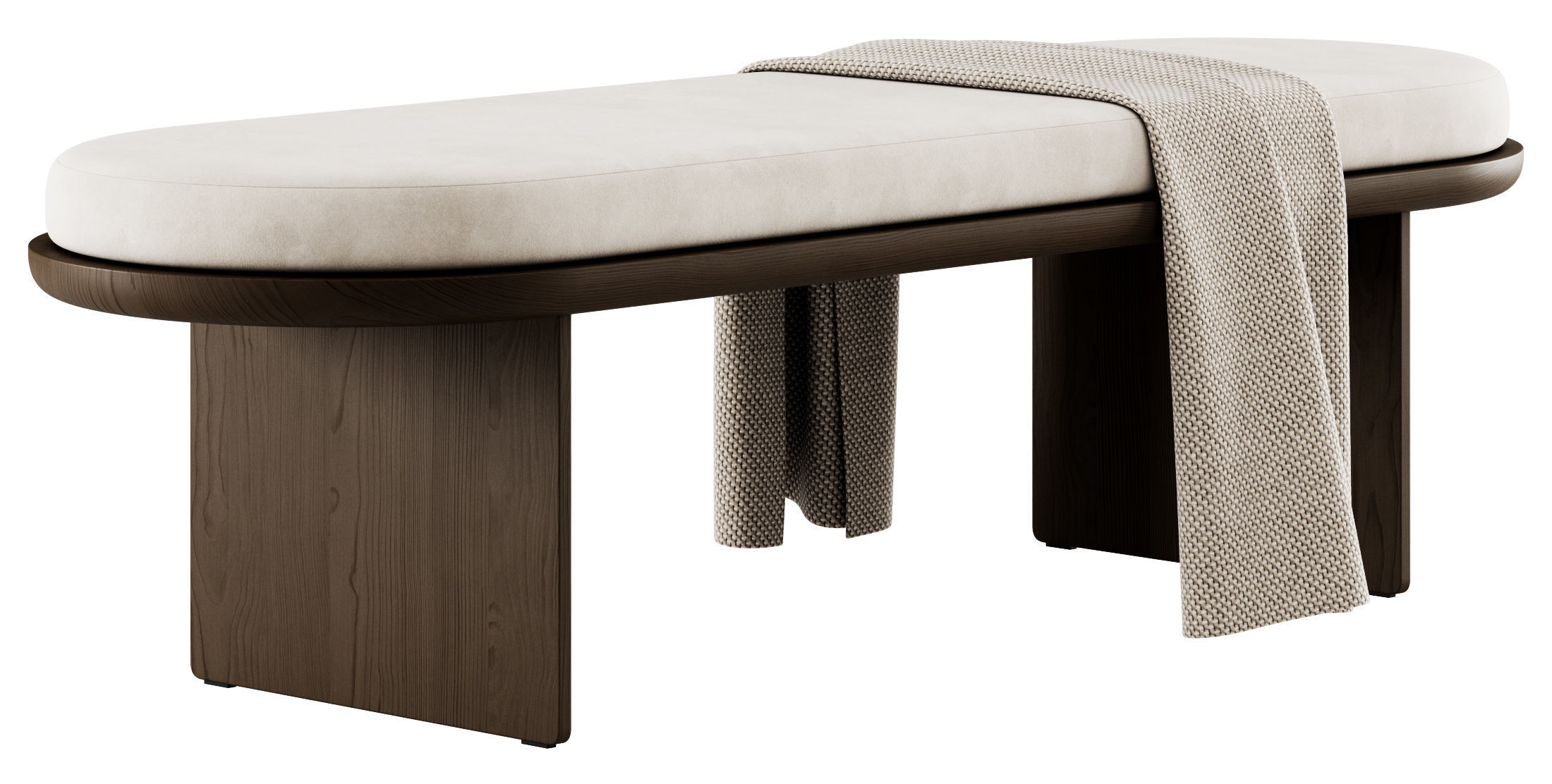 Sensei Bench By Gallotti Radice 3D model_7