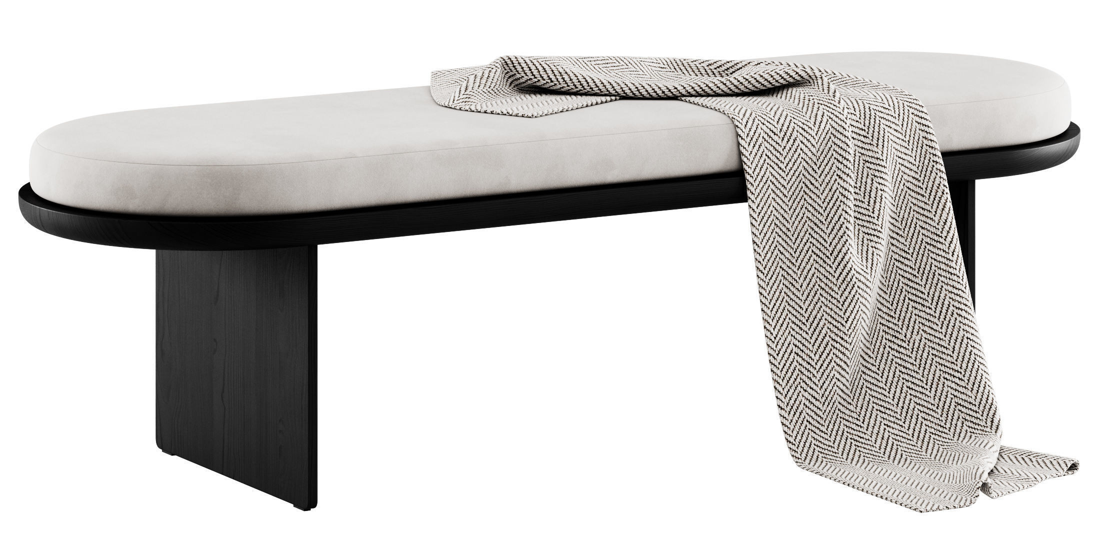 Sensei Bench By Gallotti Radice 3D model_8