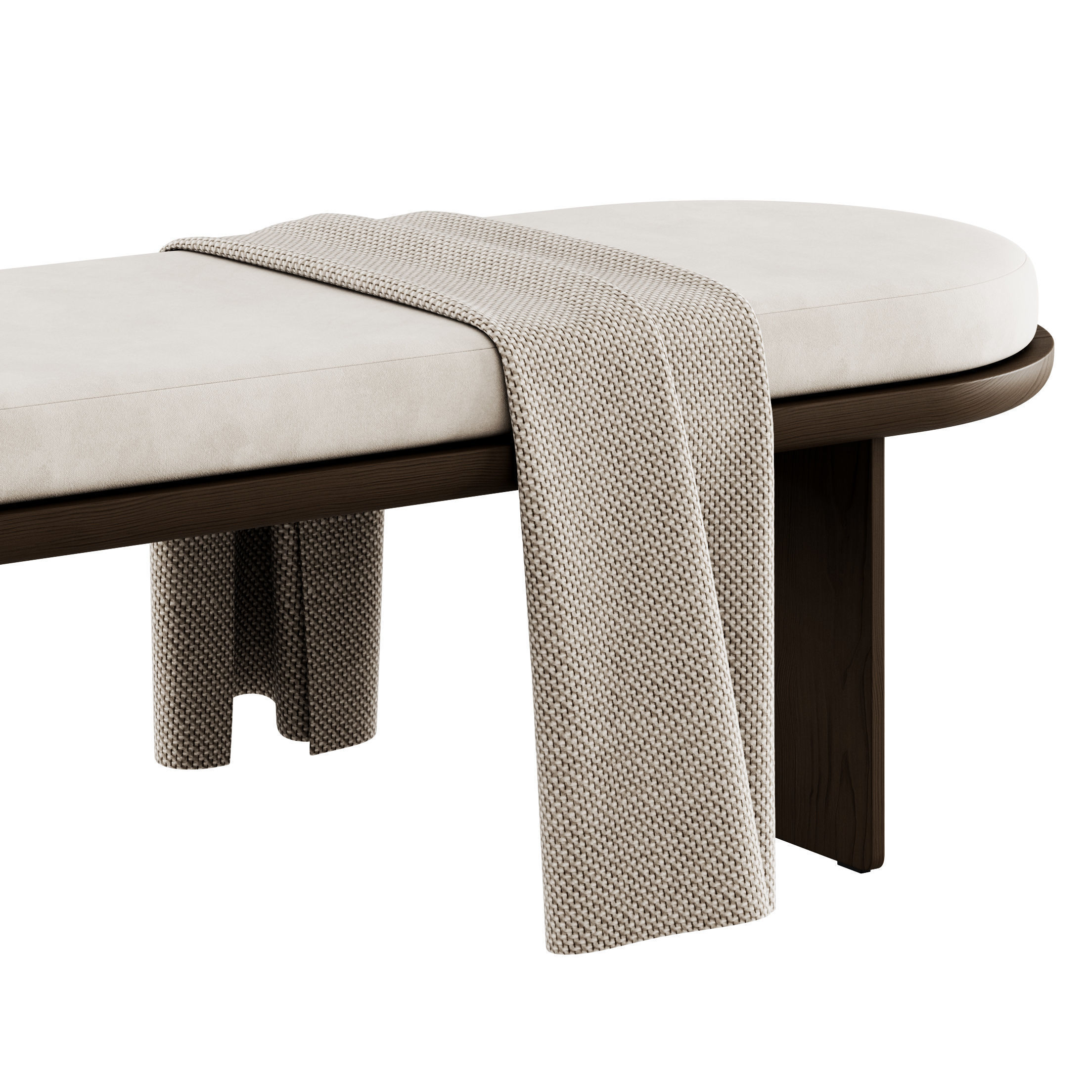 Sensei Bench By Gallotti Radice 3D model_4