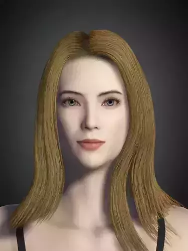 Digital Human Hair 04