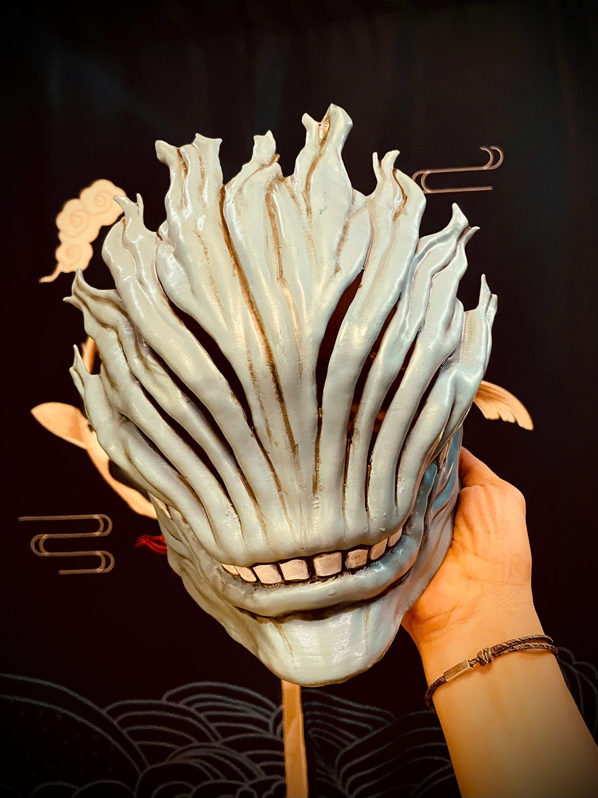 Mahito Final Form Mask High Quality  - Jujutsu Kaisen Cosplay 3D print model_8