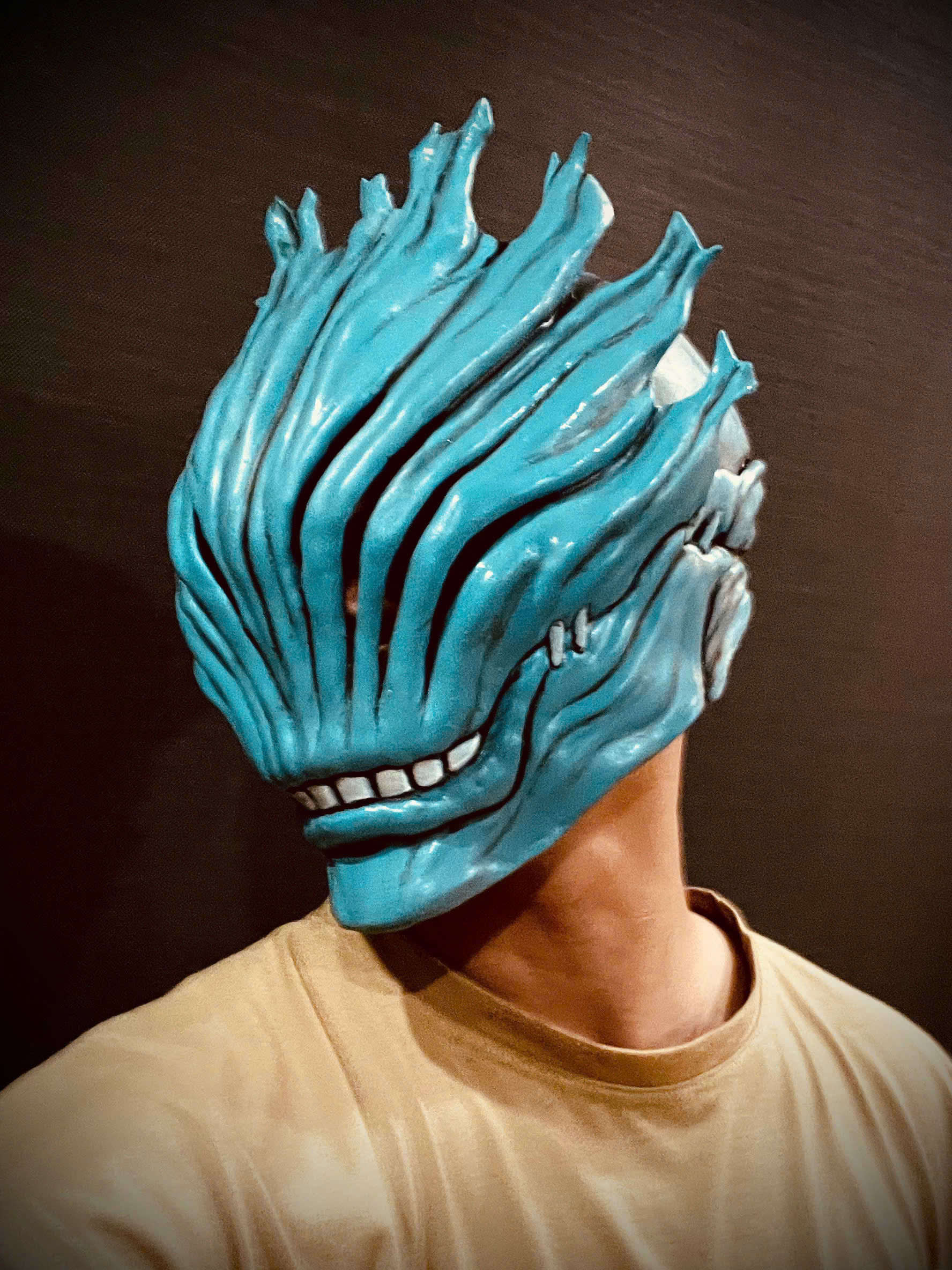 Mahito Final Form Mask High Quality  - Jujutsu Kaisen Cosplay 3D print model_5