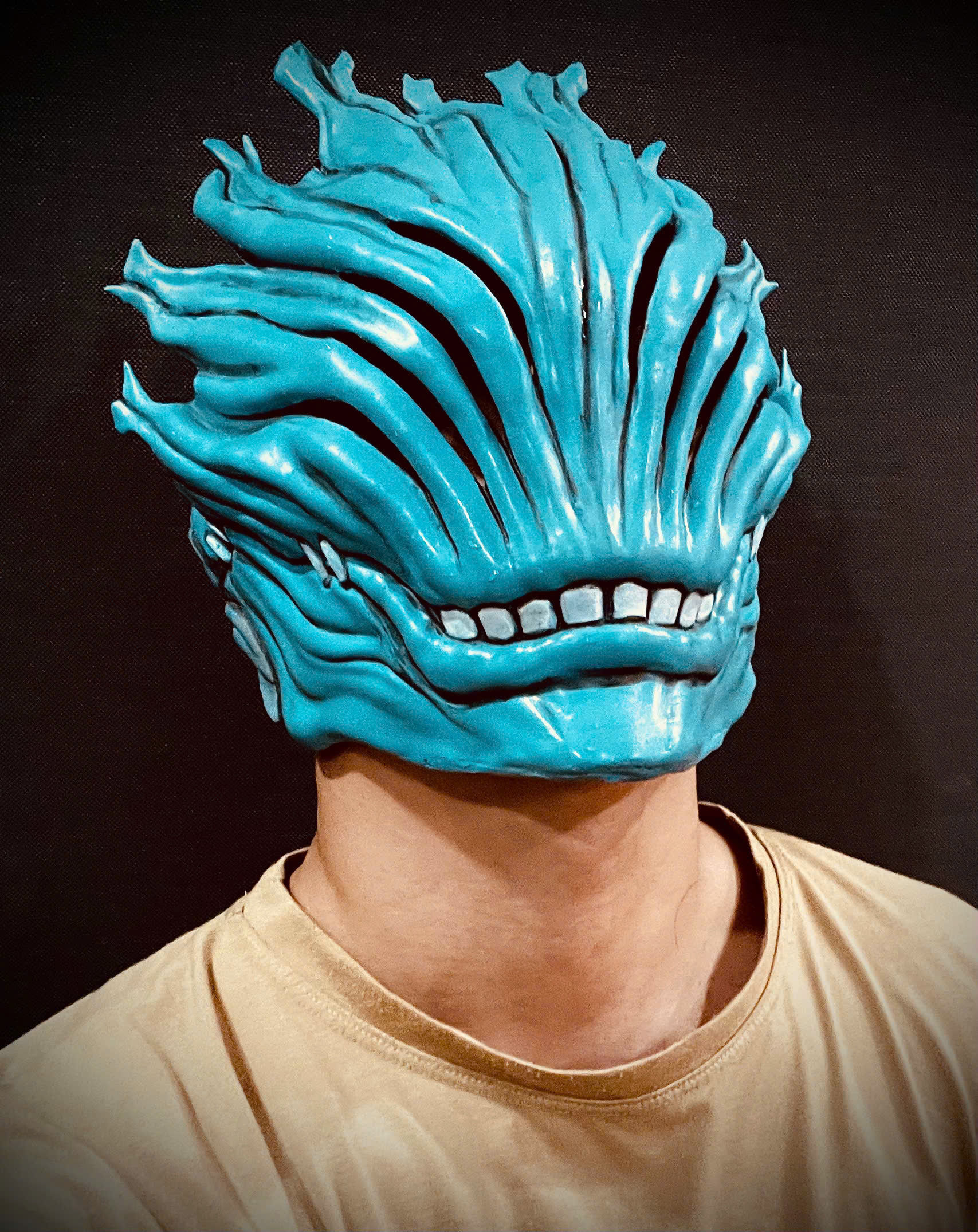 Mahito Final Form Mask High Quality  - Jujutsu Kaisen Cosplay 3D print model_6