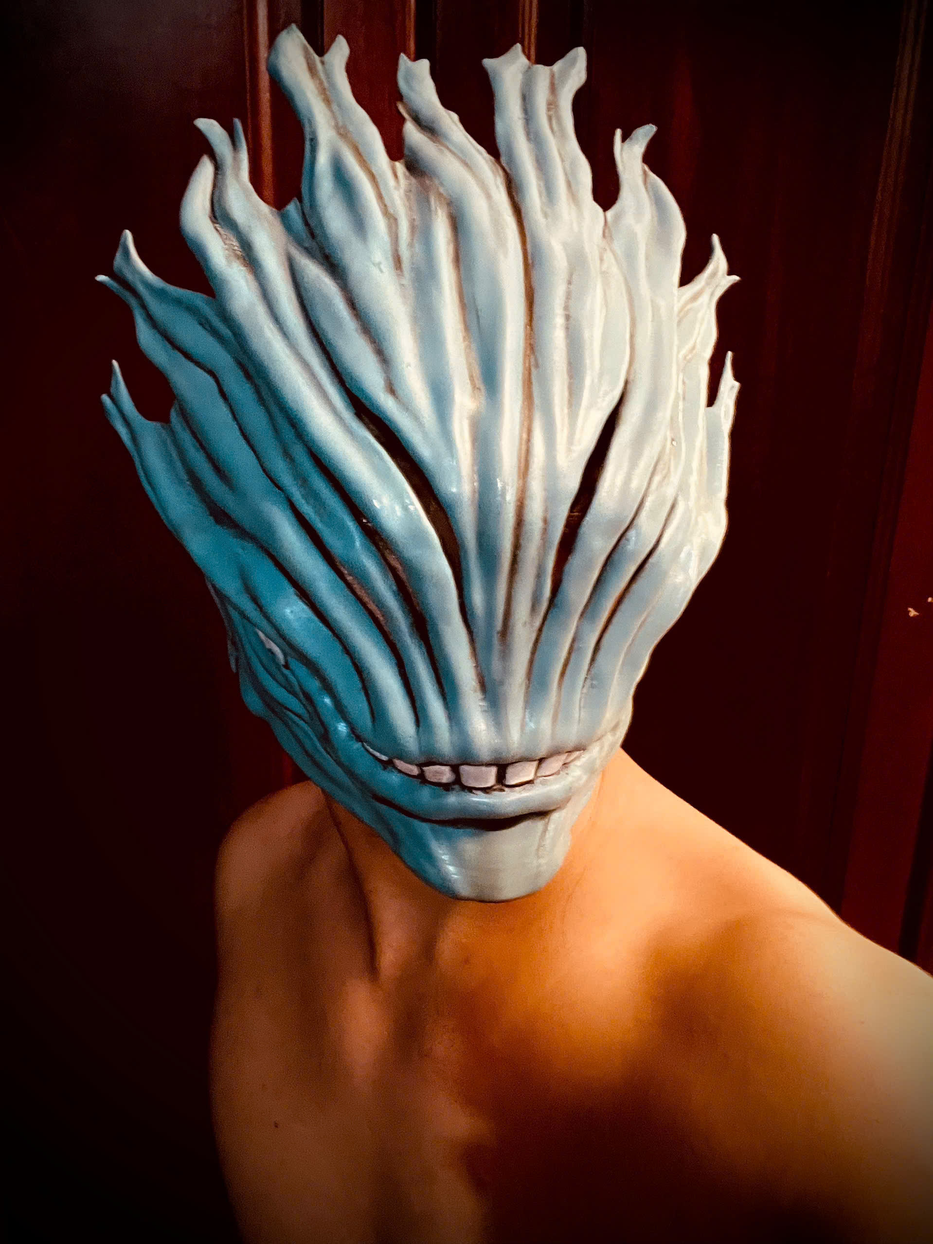 Mahito Final Form Mask High Quality  - Jujutsu Kaisen Cosplay 3D print model_2