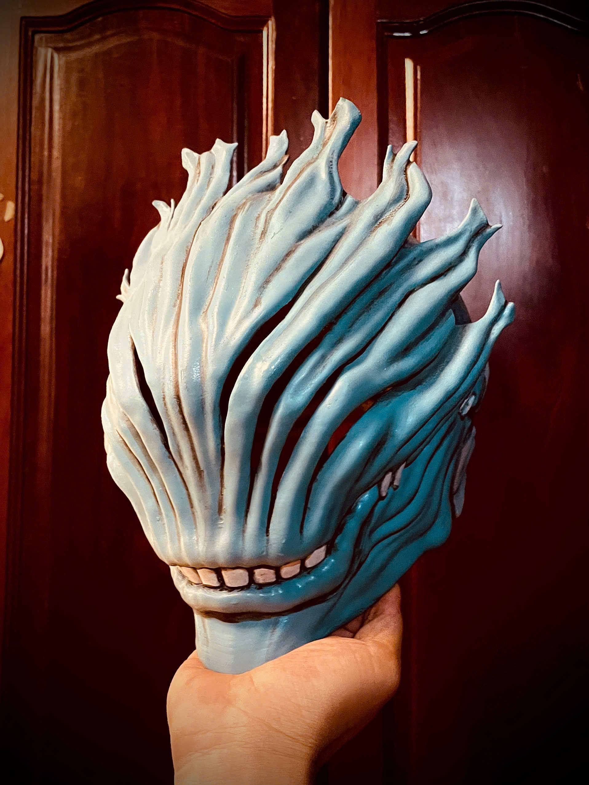 Mahito Final Form Mask High Quality  - Jujutsu Kaisen Cosplay 3D print model_9
