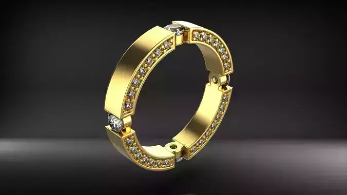  Ring model 5 3D print model 