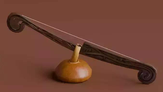 Traditional Instruments - Talindo Low-poly 3D model