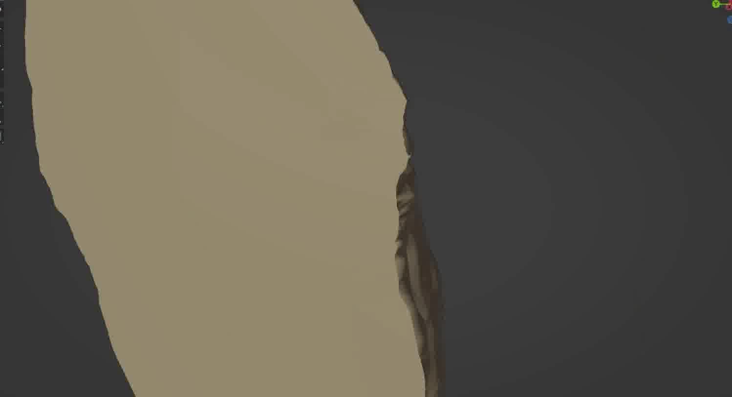 Gorilla pendant  3D print model_58