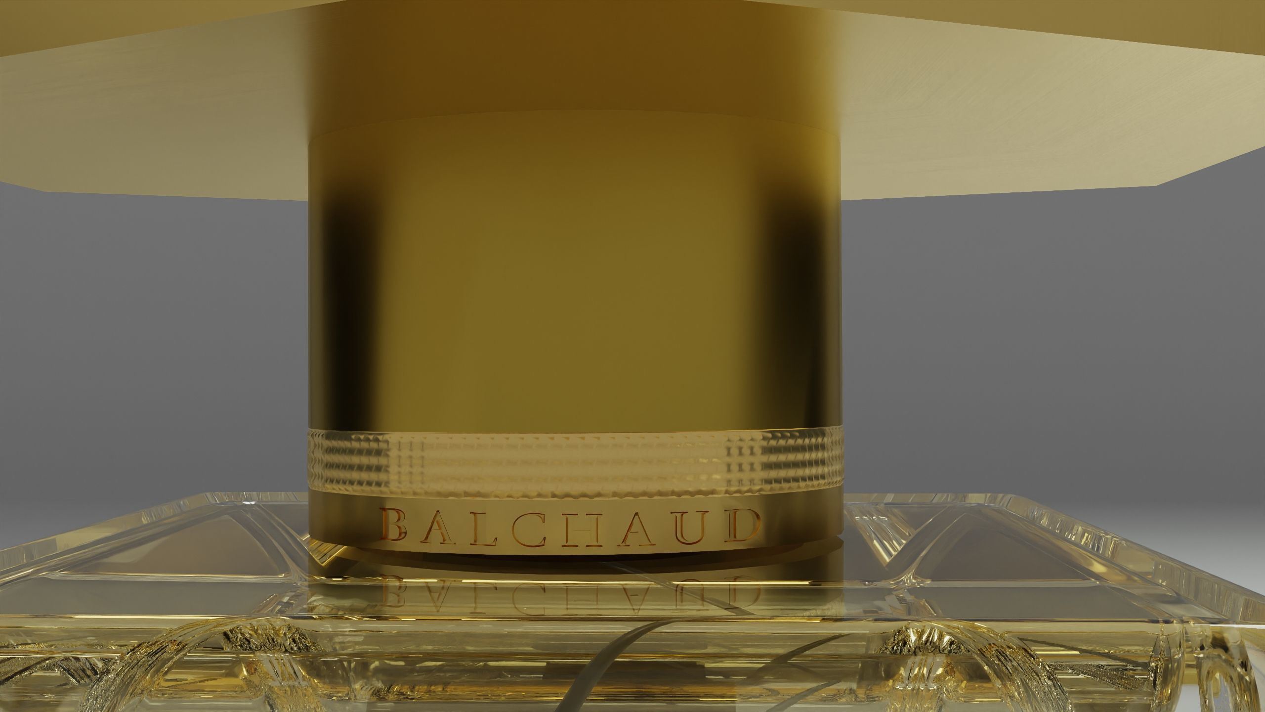 Eau de perfume bottle Free 3D model_1