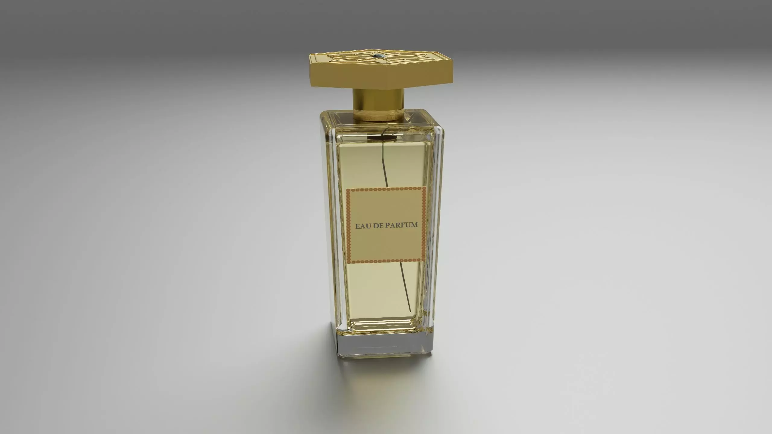 Eau de perfume bottle Free 3D model_0