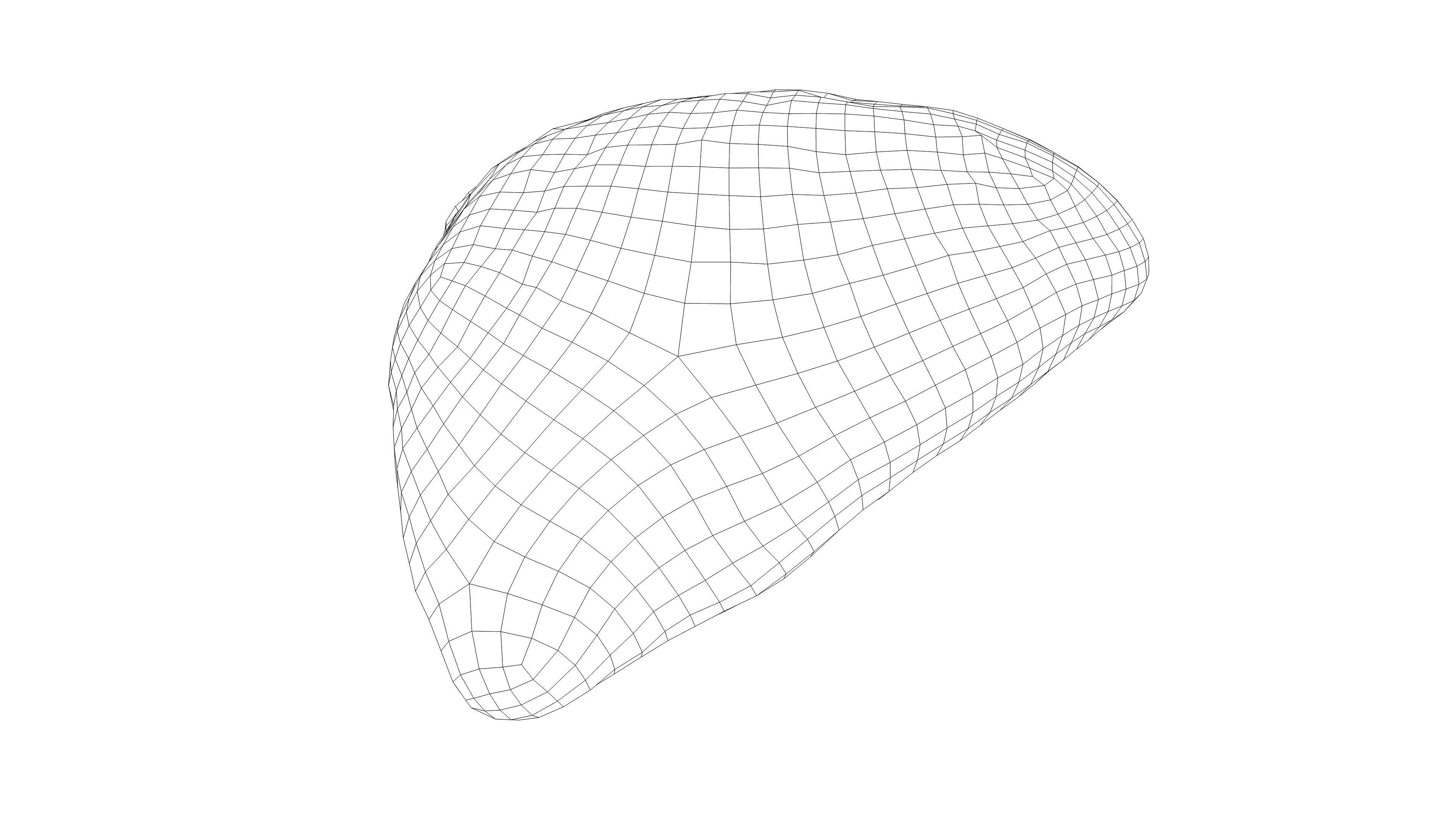 Photorealistic 3D scan of grain bun Low-poly 3D model_3