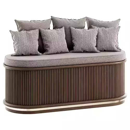  Bench with pillows v1