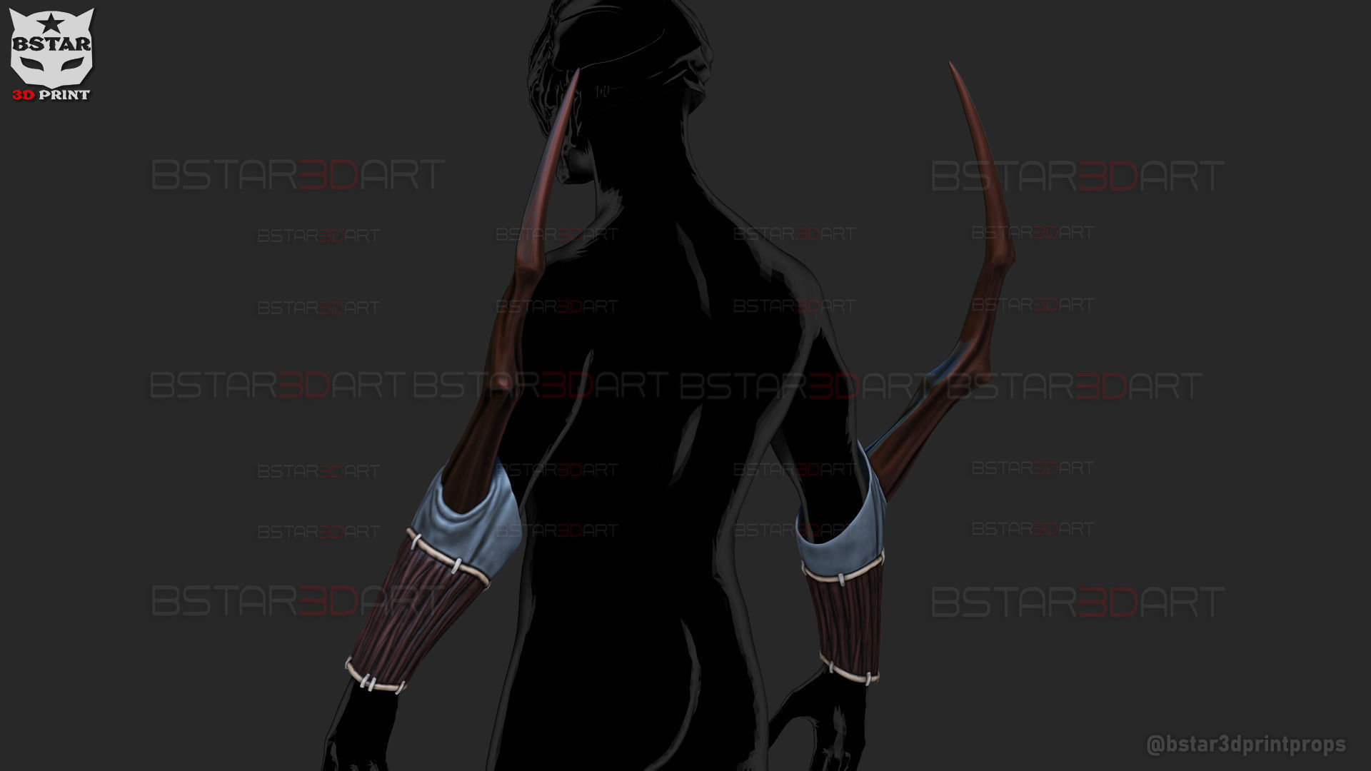 Mahito Final Form Arm Armor - Jujutsu Kaisen Cosplay 3D print model_3