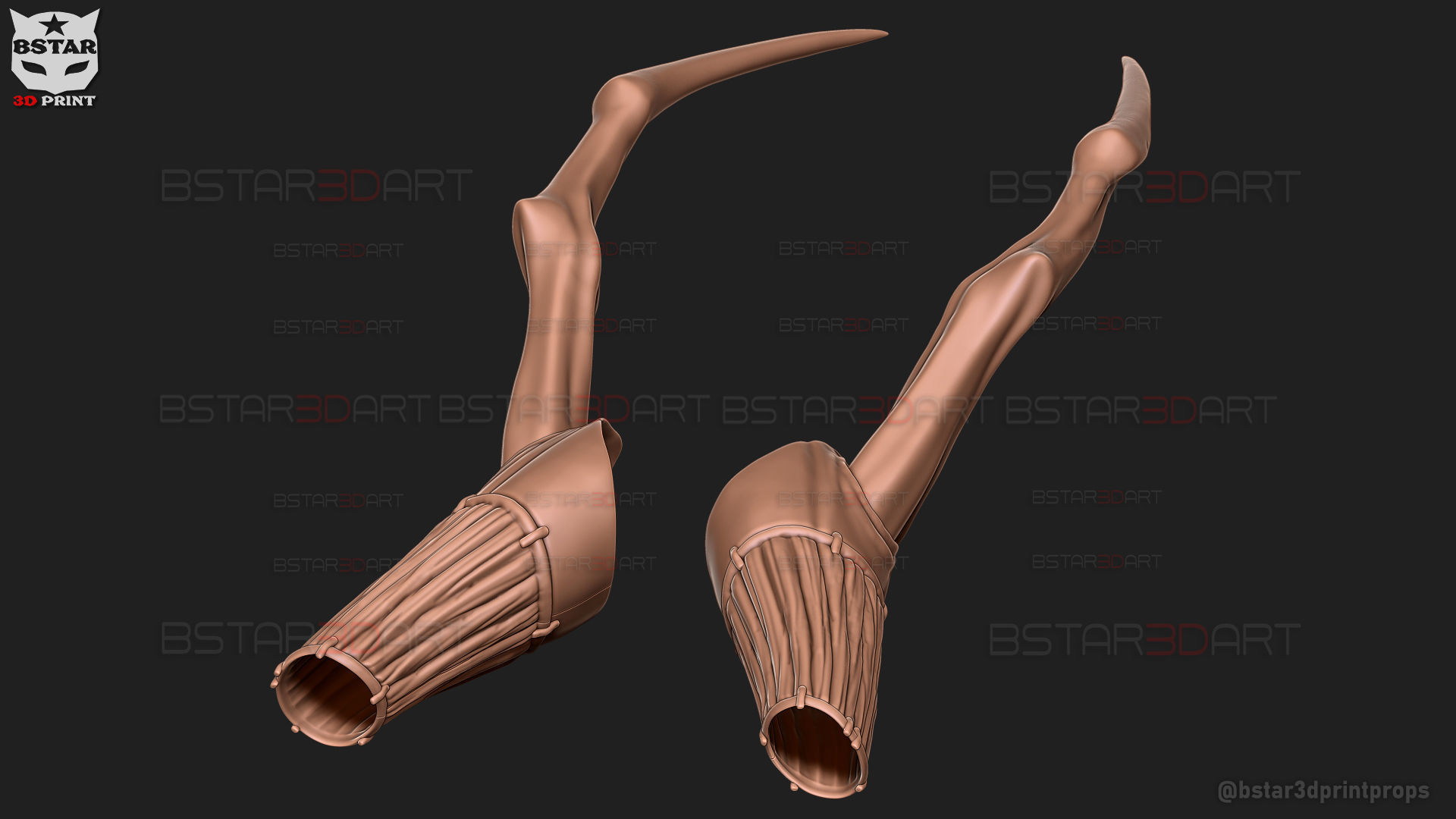 Mahito Final Form Arm Armor - Jujutsu Kaisen Cosplay 3D print model_10