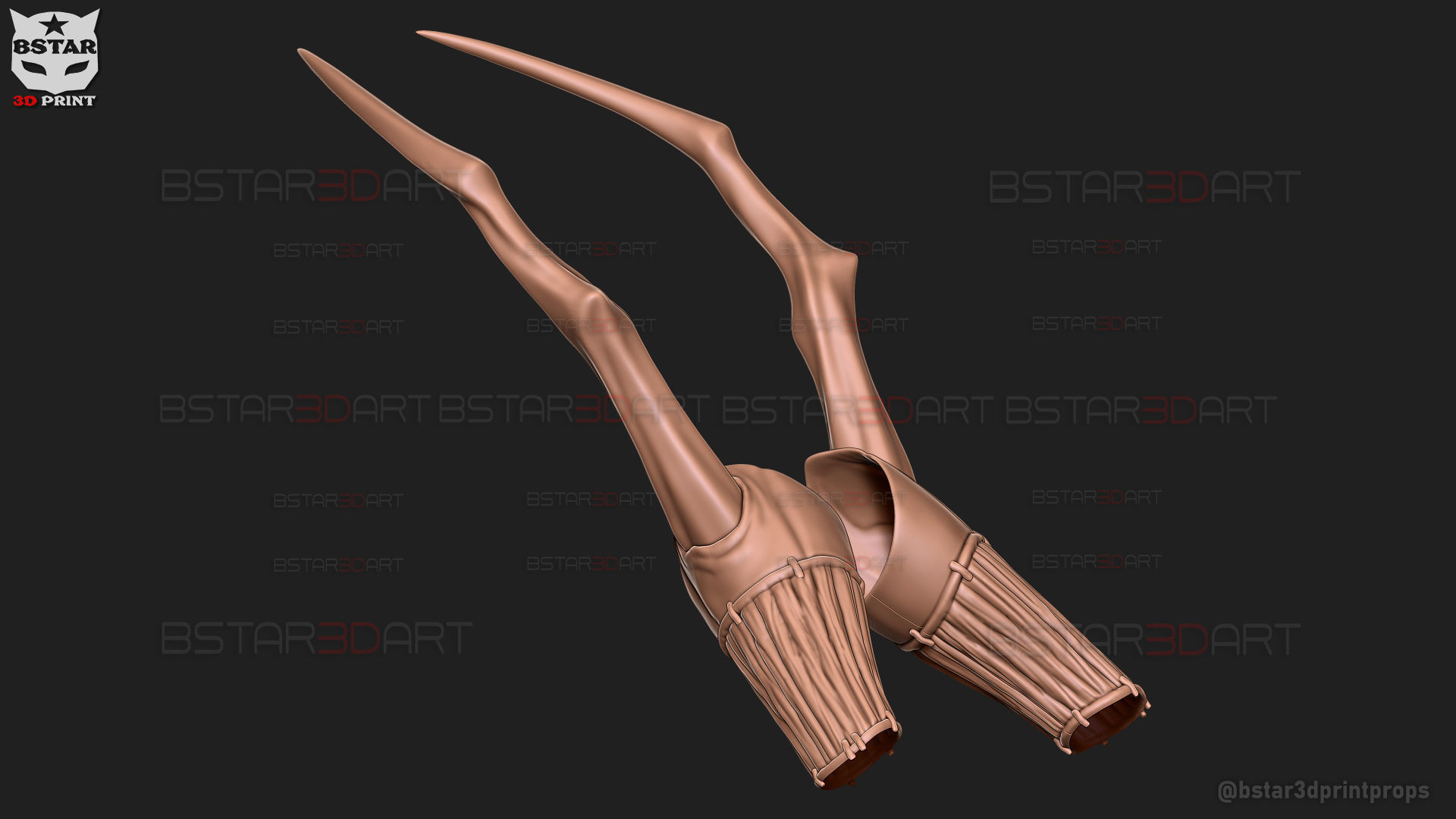 Mahito Final Form Arm Armor - Jujutsu Kaisen Cosplay 3D print model_11