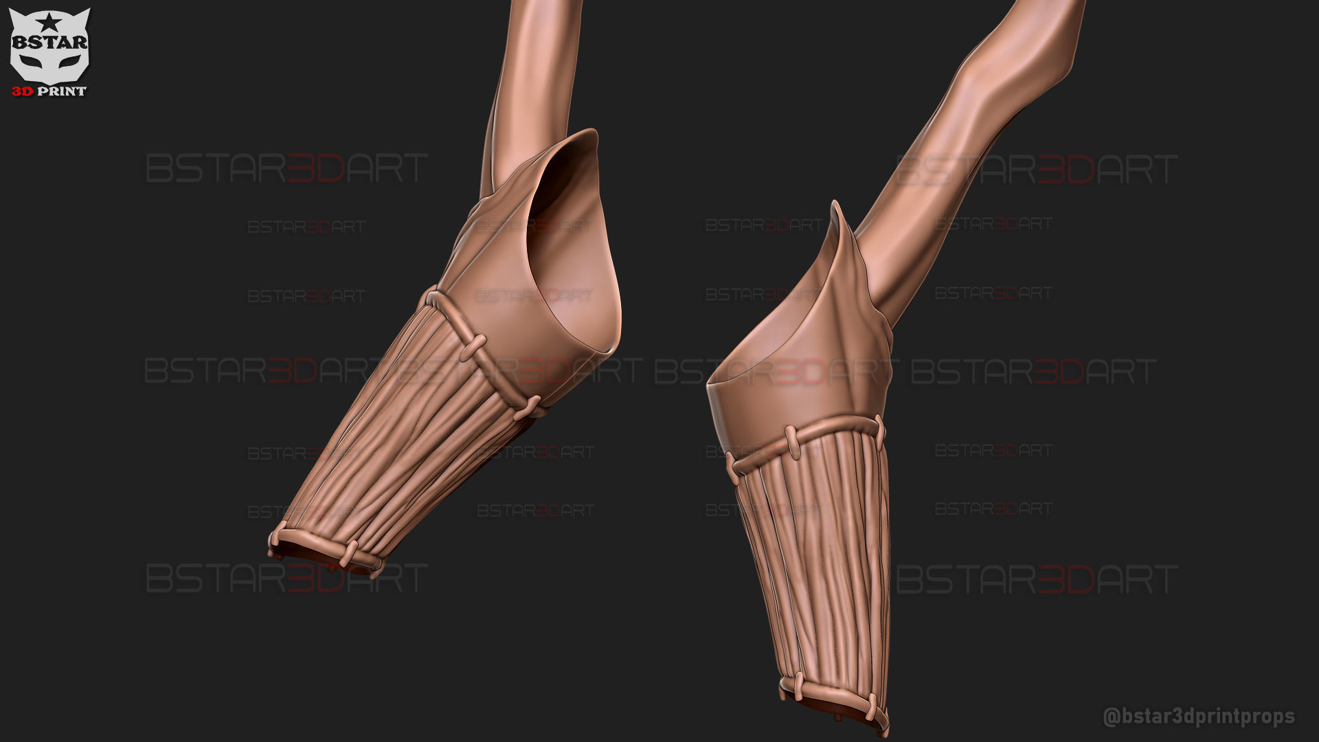 Mahito Final Form Arm Armor - Jujutsu Kaisen Cosplay 3D print model_12