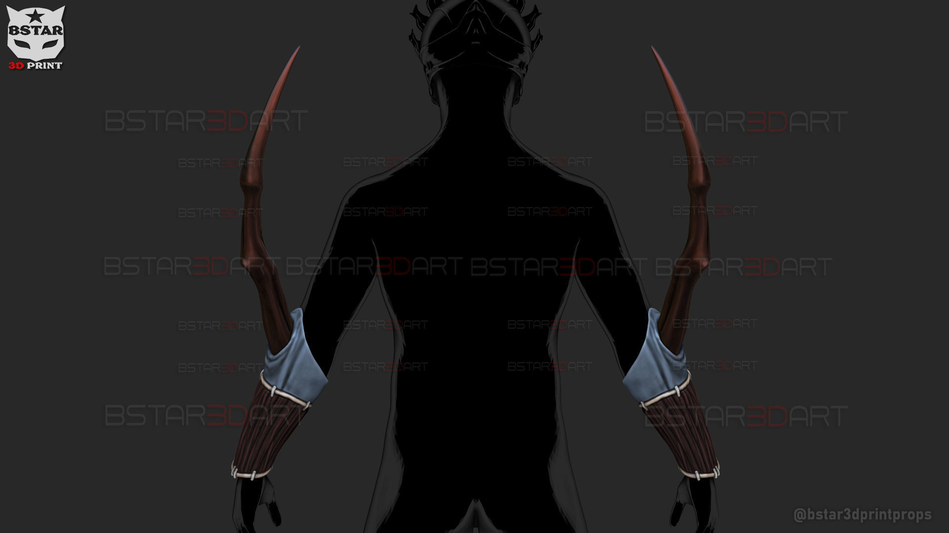 Mahito Final Form Arm Armor - Jujutsu Kaisen Cosplay 3D print model_4