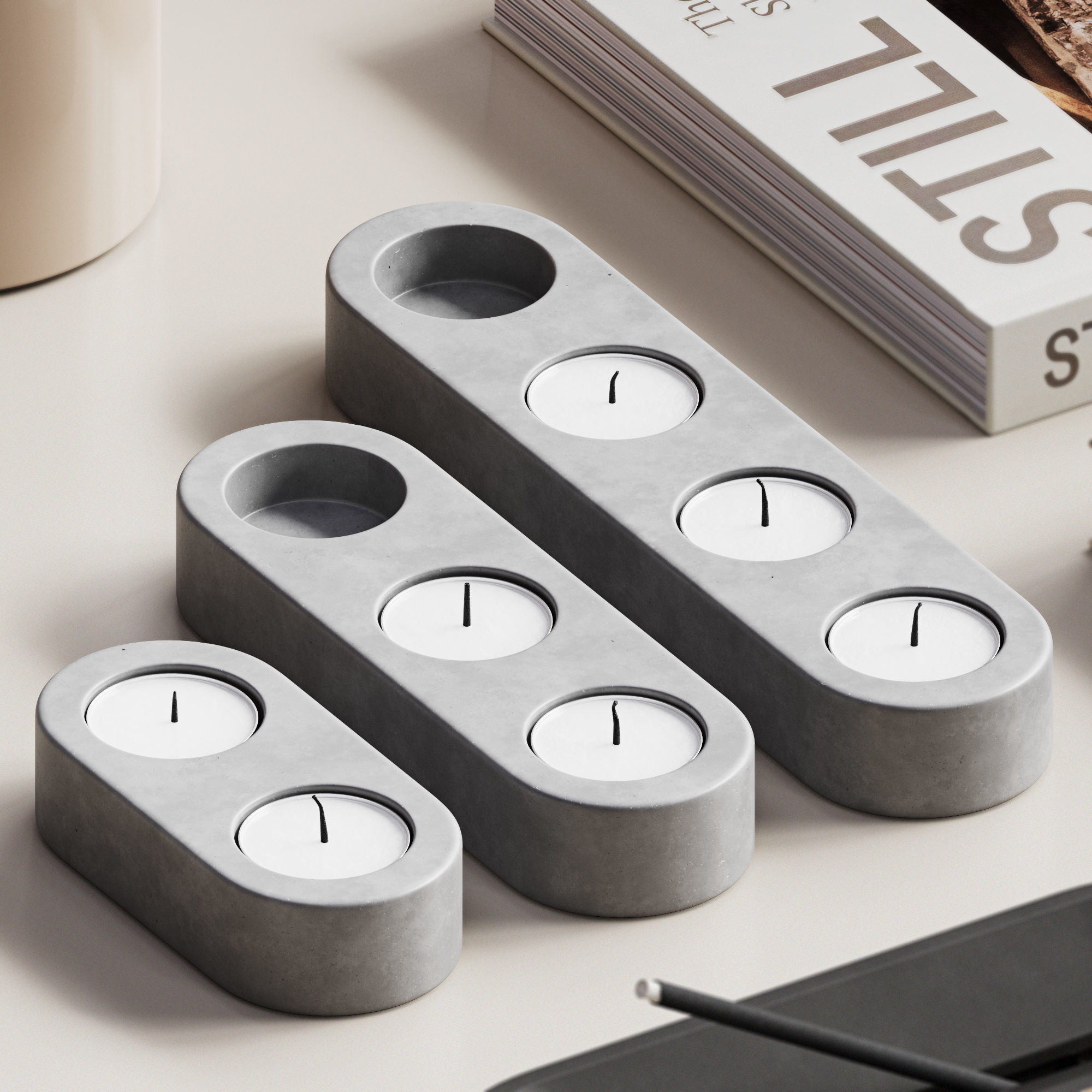 Decor Set 007 3D model_3