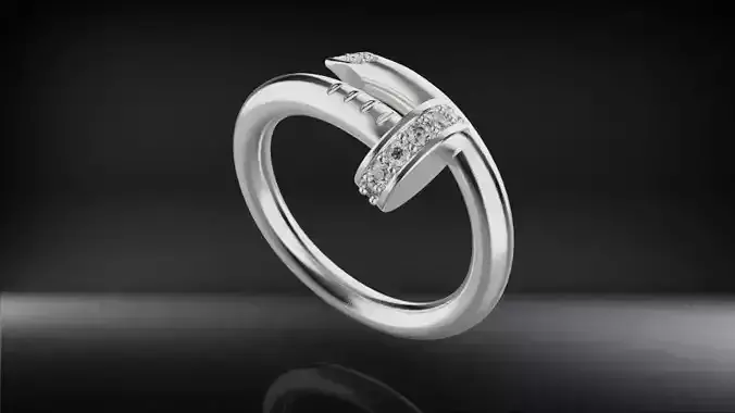 Ring model 9 3D print model 