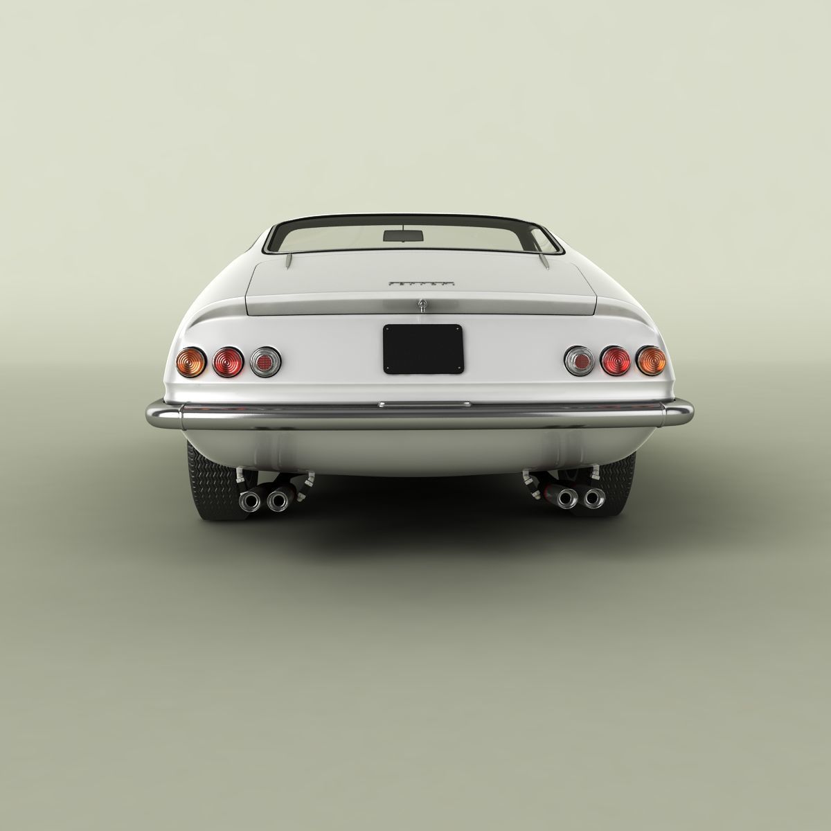 Ferrari 365 GTB-4 Daytona Prototype 3D model_3