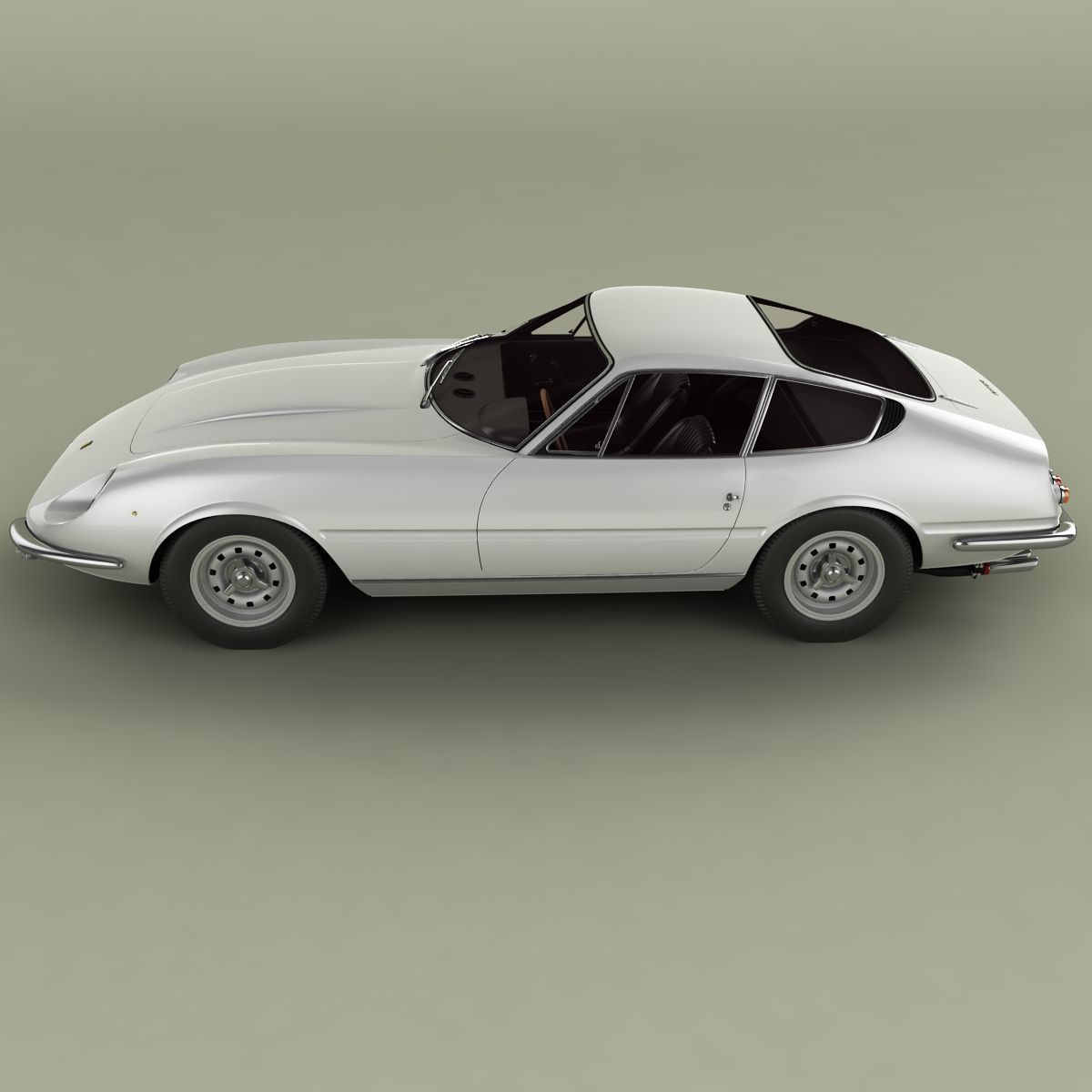 Ferrari 365 GTB-4 Daytona Prototype 3D model_6