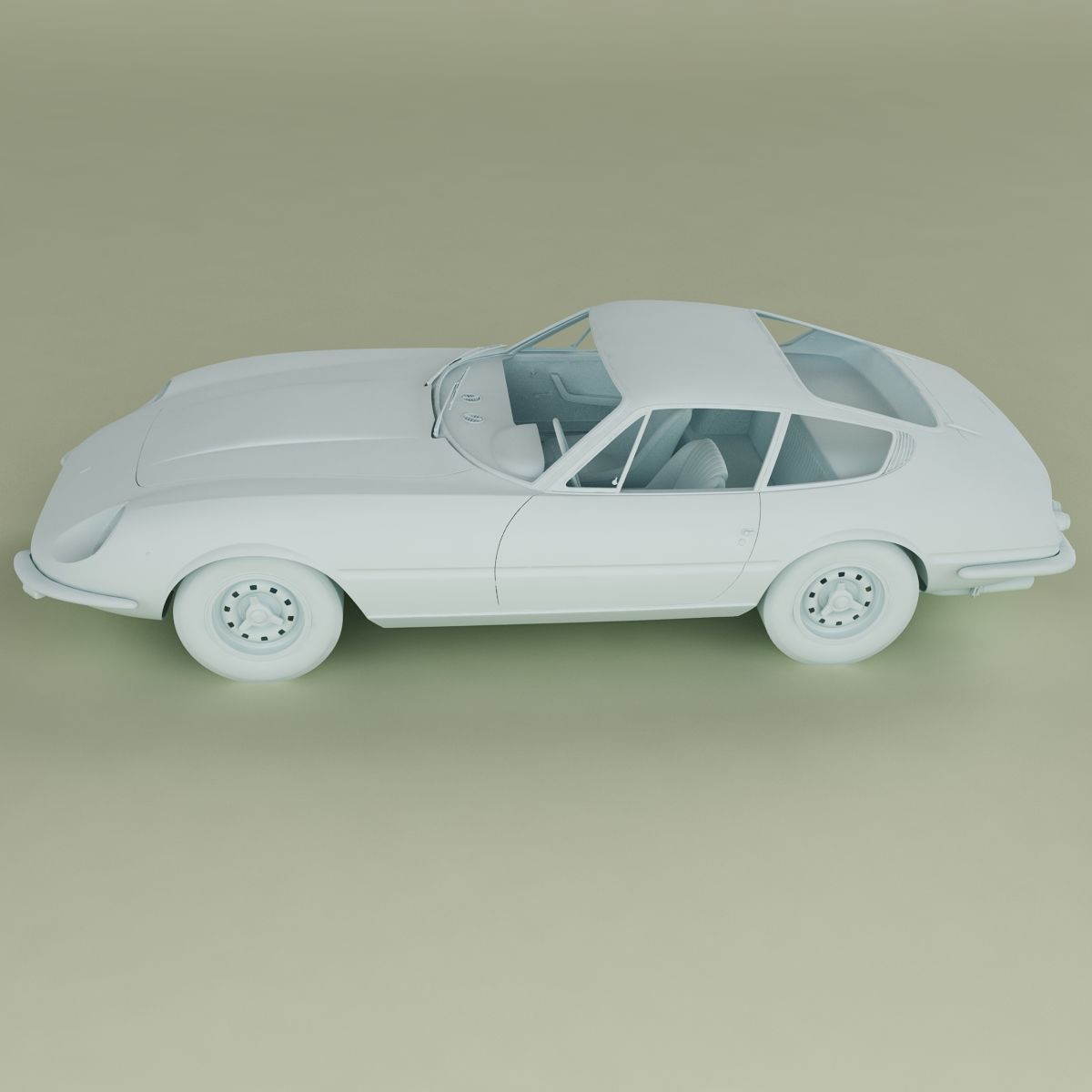 Ferrari 365 GTB-4 Daytona Prototype 3D model_11