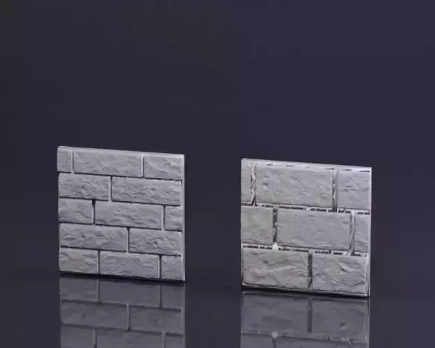 001549 Stonewall tiles 3D print model