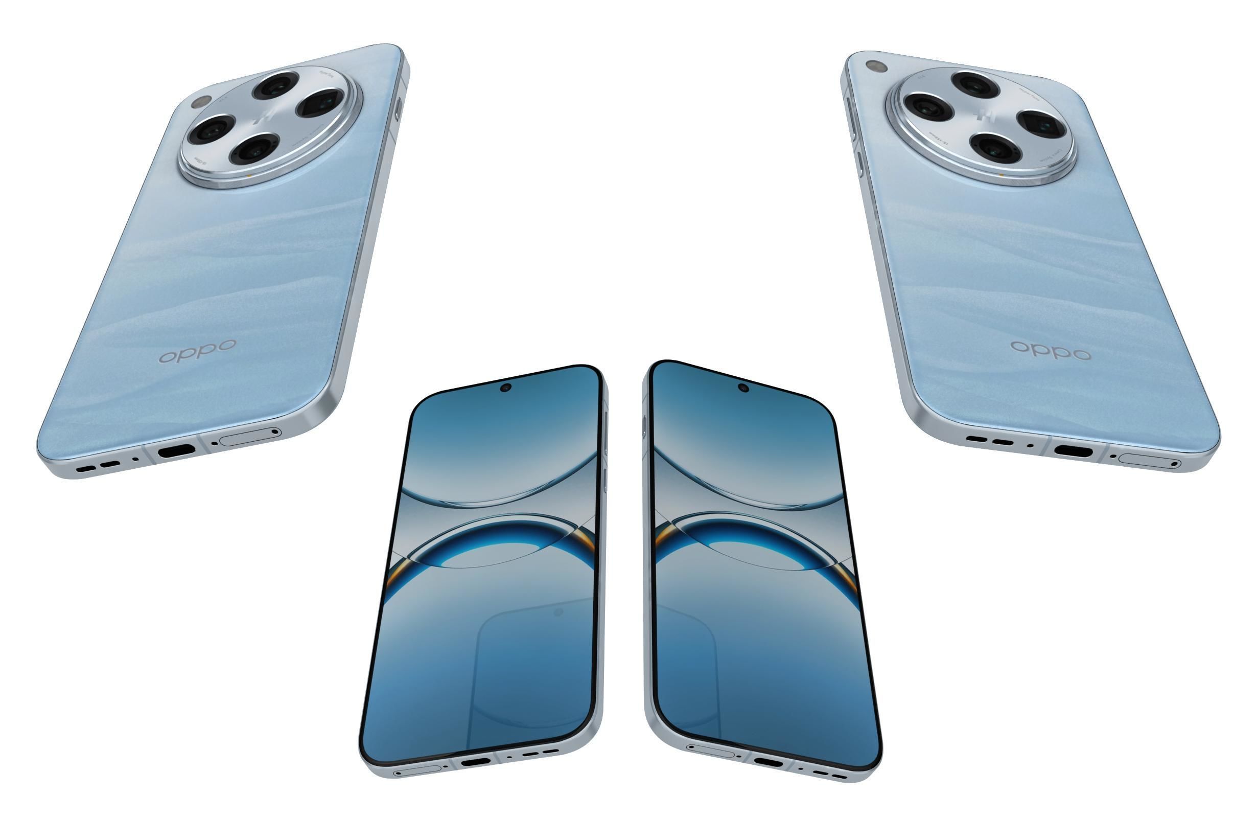 Oppo Find X8 Pro Clear Sky Route 3D model_5