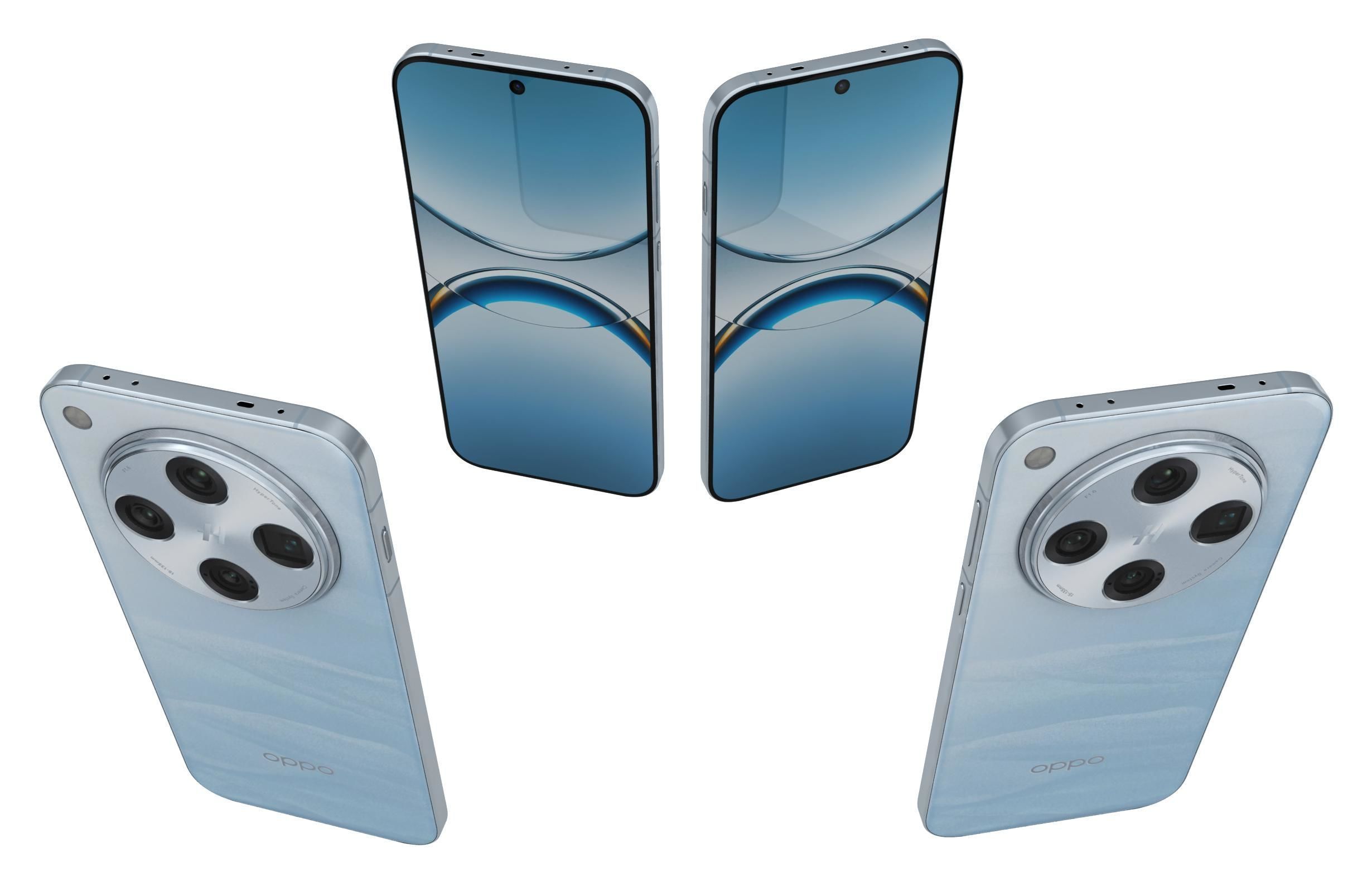 Oppo Find X8 Pro Clear Sky Route 3D model_4