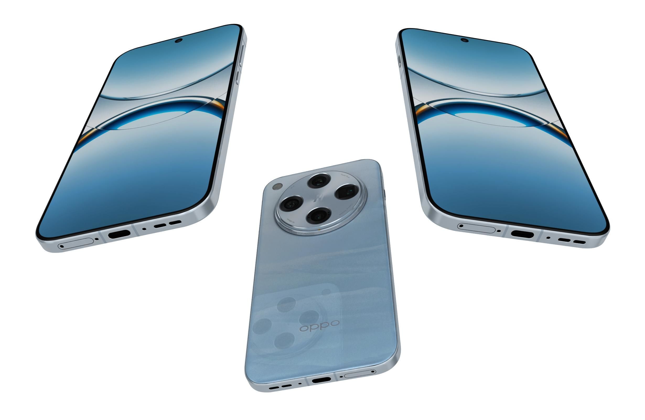 Oppo Find X8 Pro Clear Sky Route 3D model_1