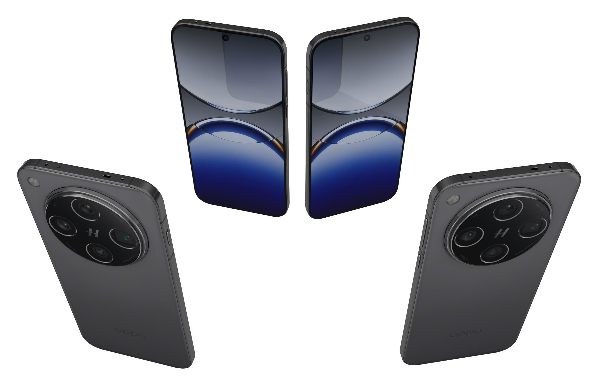 Oppo Find X8 Pro Hoshino Black 3D model_8