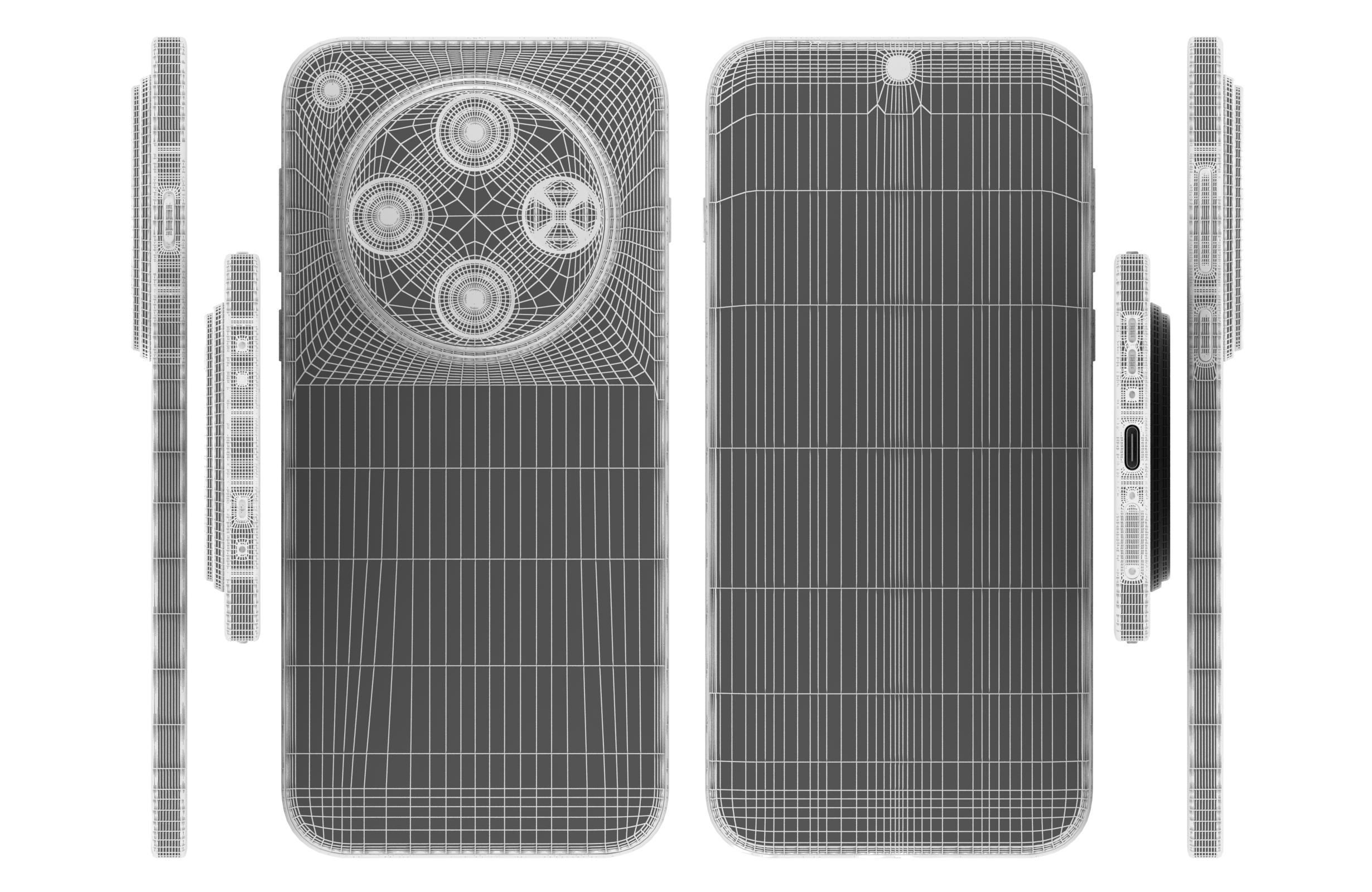 Oppo Find X8 Pro Hoshino Black 3D model_17