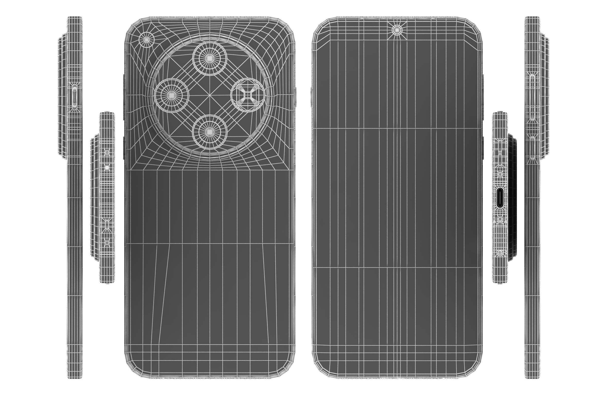 Oppo Find X8 Pro Hoshino Black 3D model_16