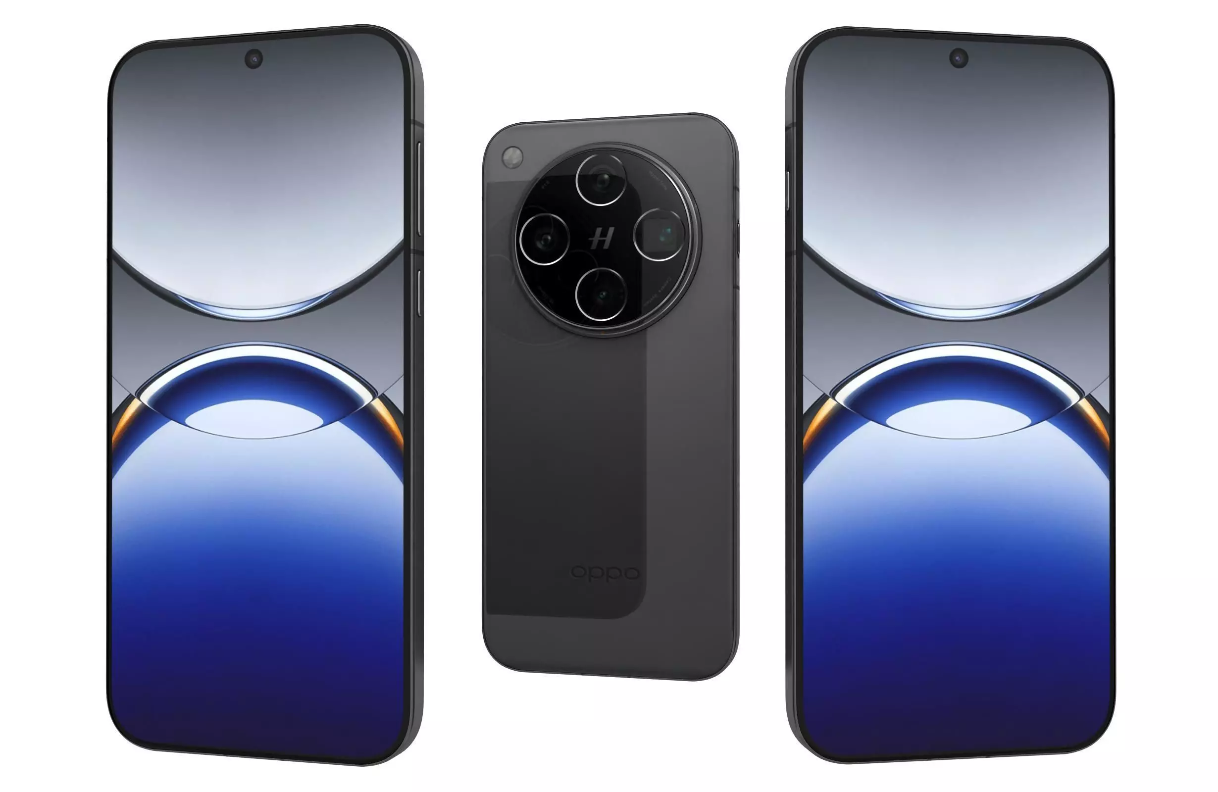 Oppo Find X8 Pro Hoshino Black 3D model_0