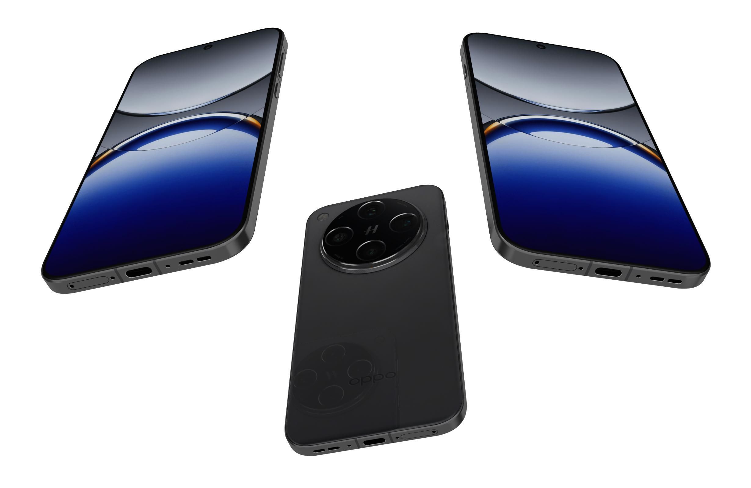 Oppo Find X8 Pro Hoshino Black 3D model_1