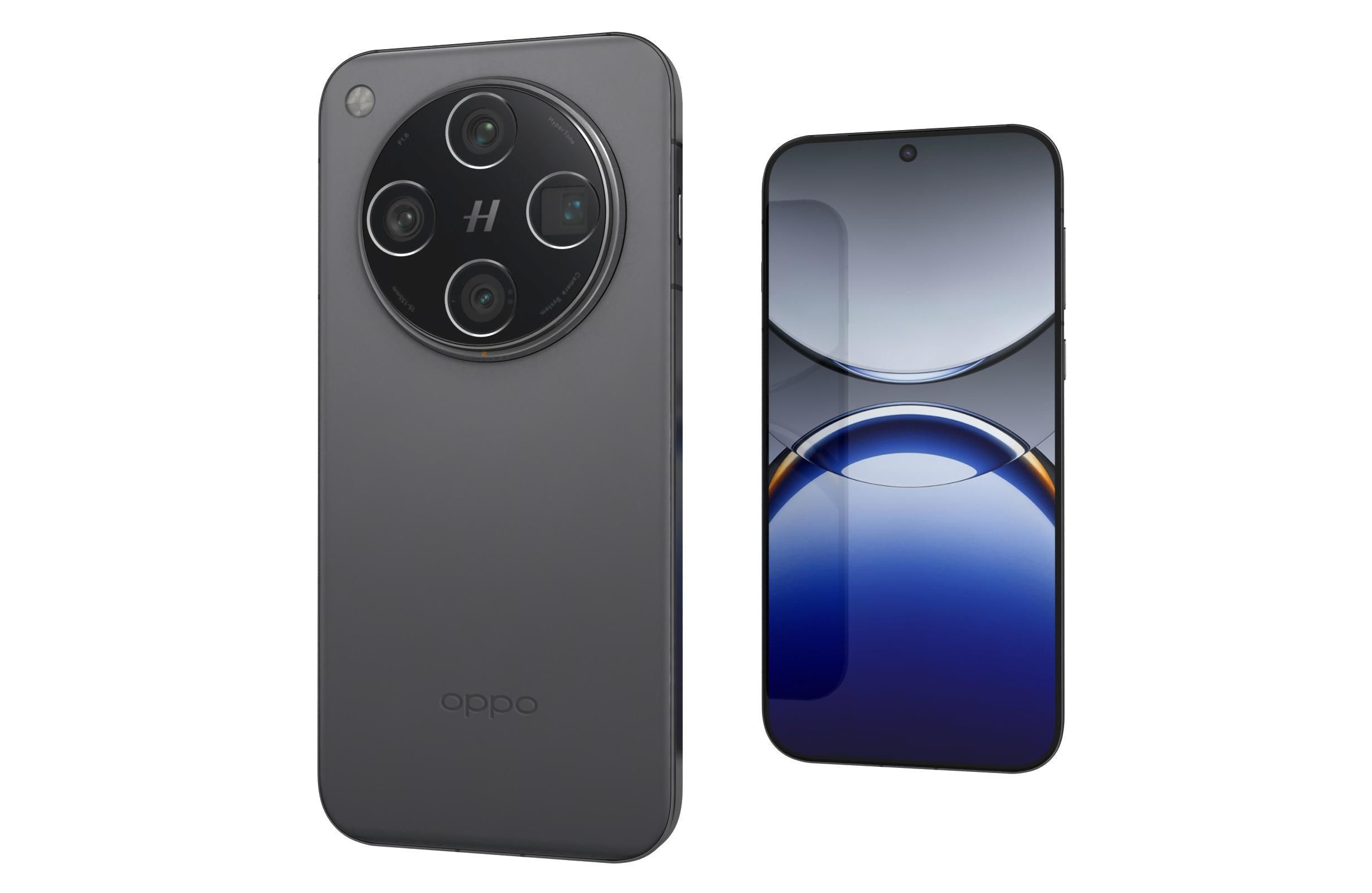 Oppo Find X8 Pro Hoshino Black 3D model_7