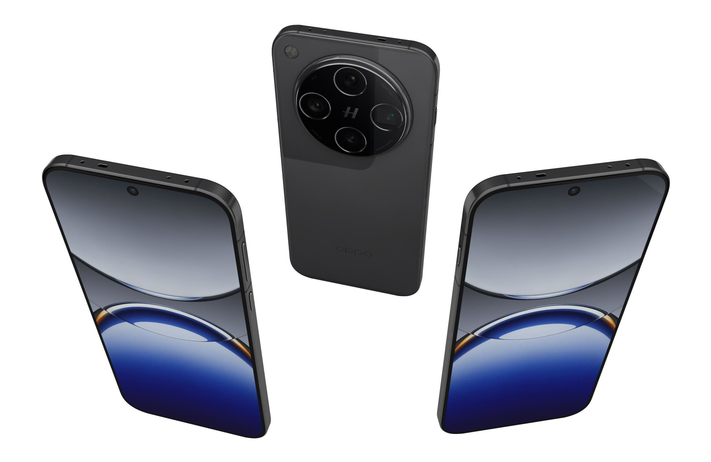 Oppo Find X8 Pro Hoshino Black 3D model_2