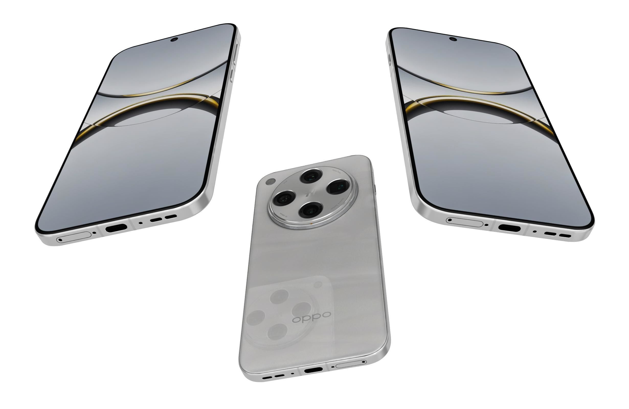 Oppo Find X8 Pro Walking in the Clouds 3D model_1