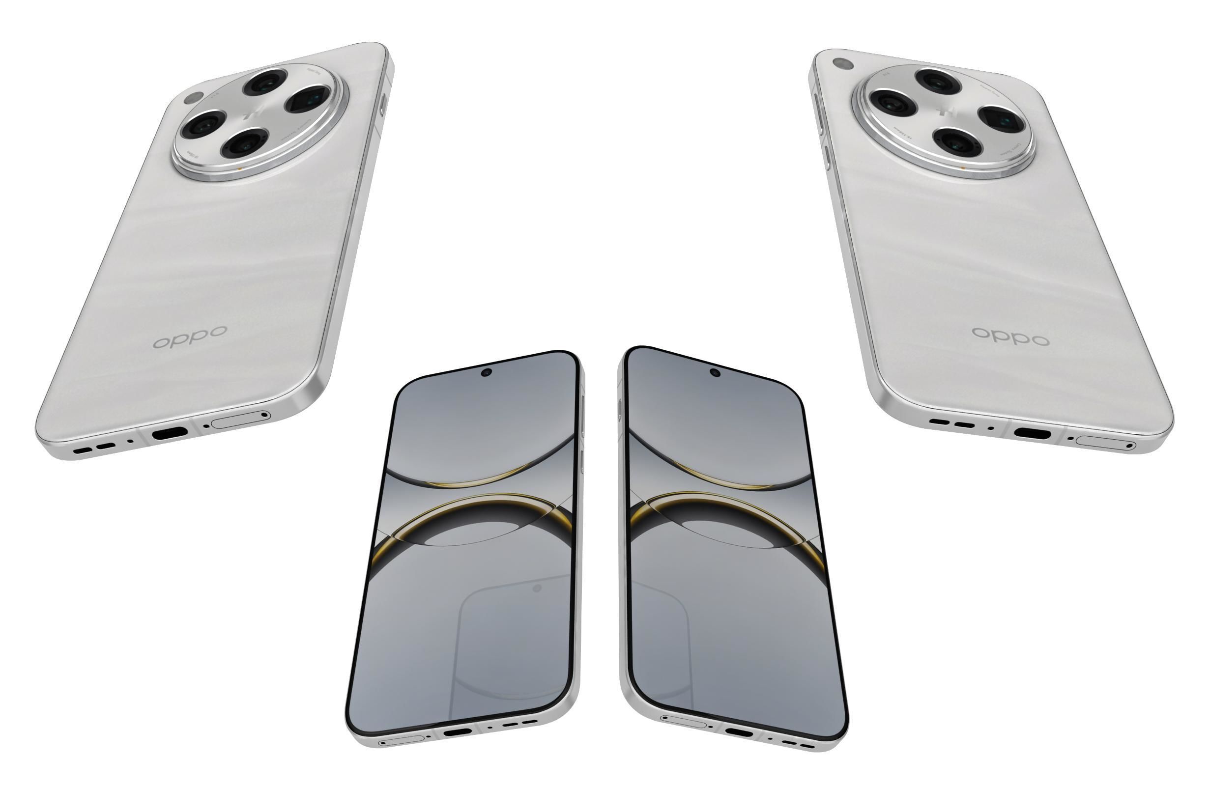 Oppo Find X8 Pro Walking in the Clouds 3D model_5