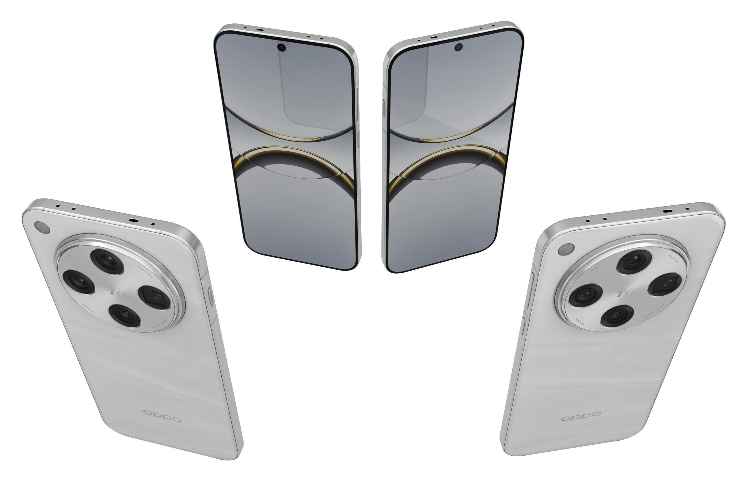 Oppo Find X8 Pro Walking in the Clouds 3D model_4