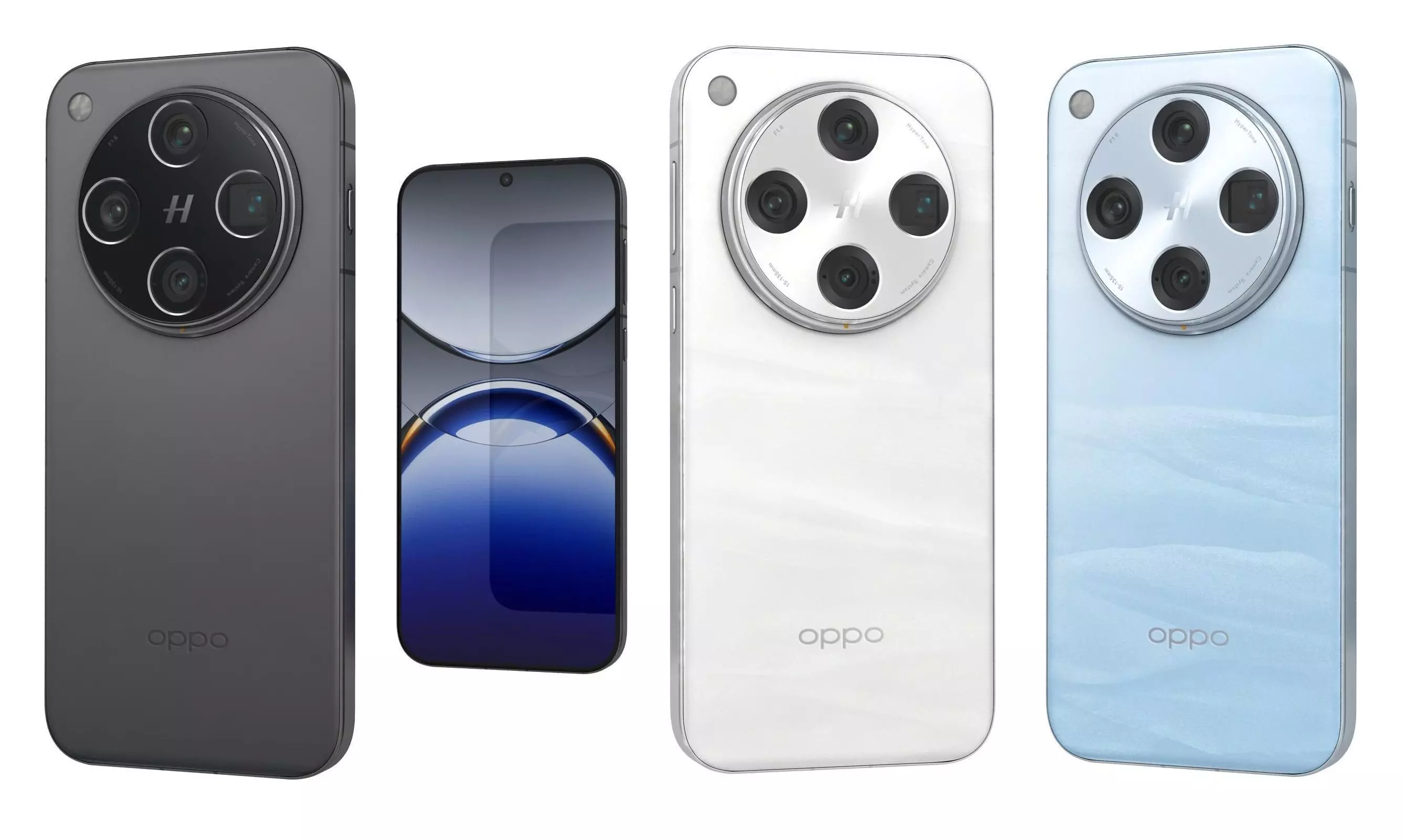 Oppo Find X8 Pro All Colors 3D model